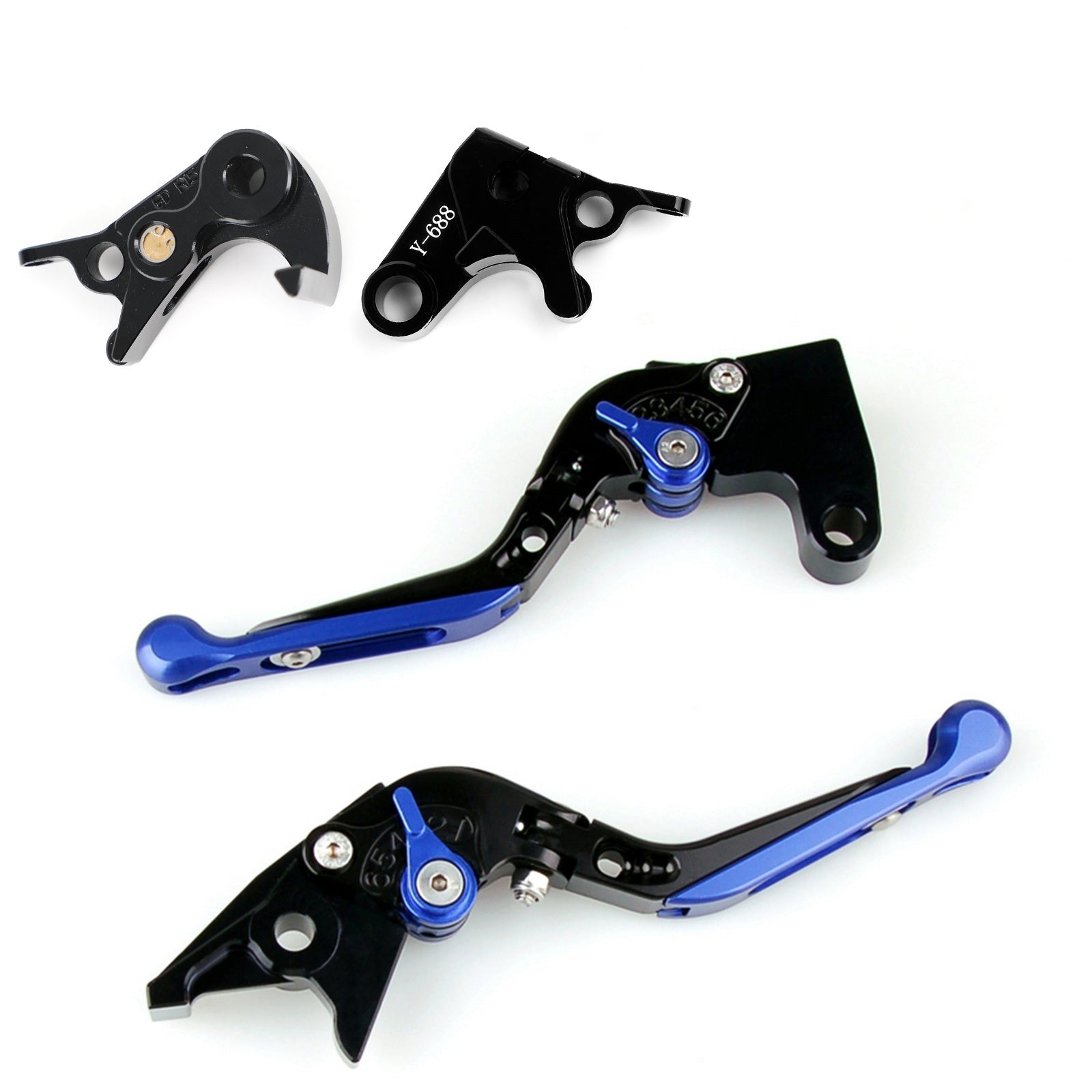 Justerbar kopplingsbromsspak för Yamaha YZF R1/R1M/R1S 15-2021 YZF R6 17-2020 Generisk