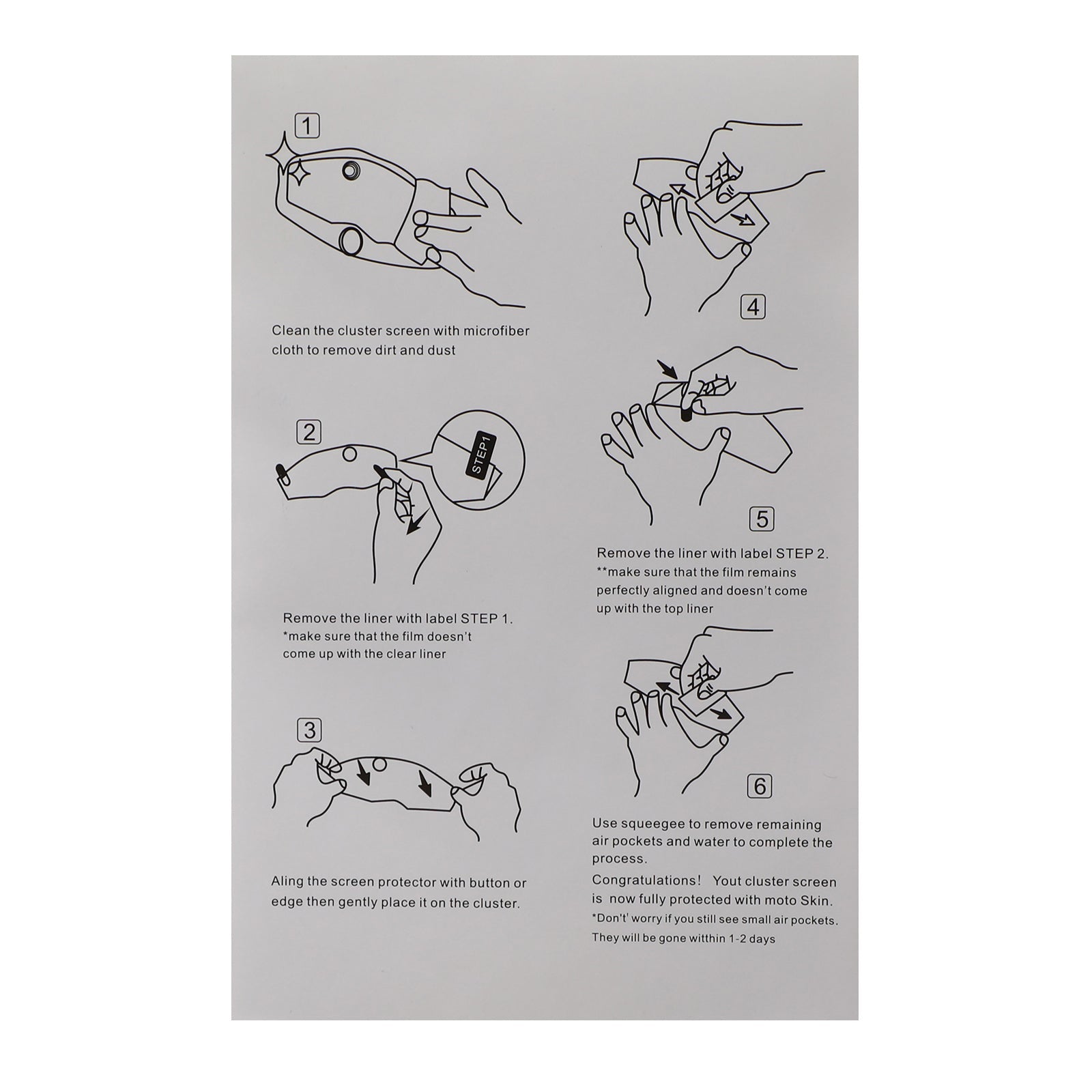 Protetor de tela do painel de areyourshop