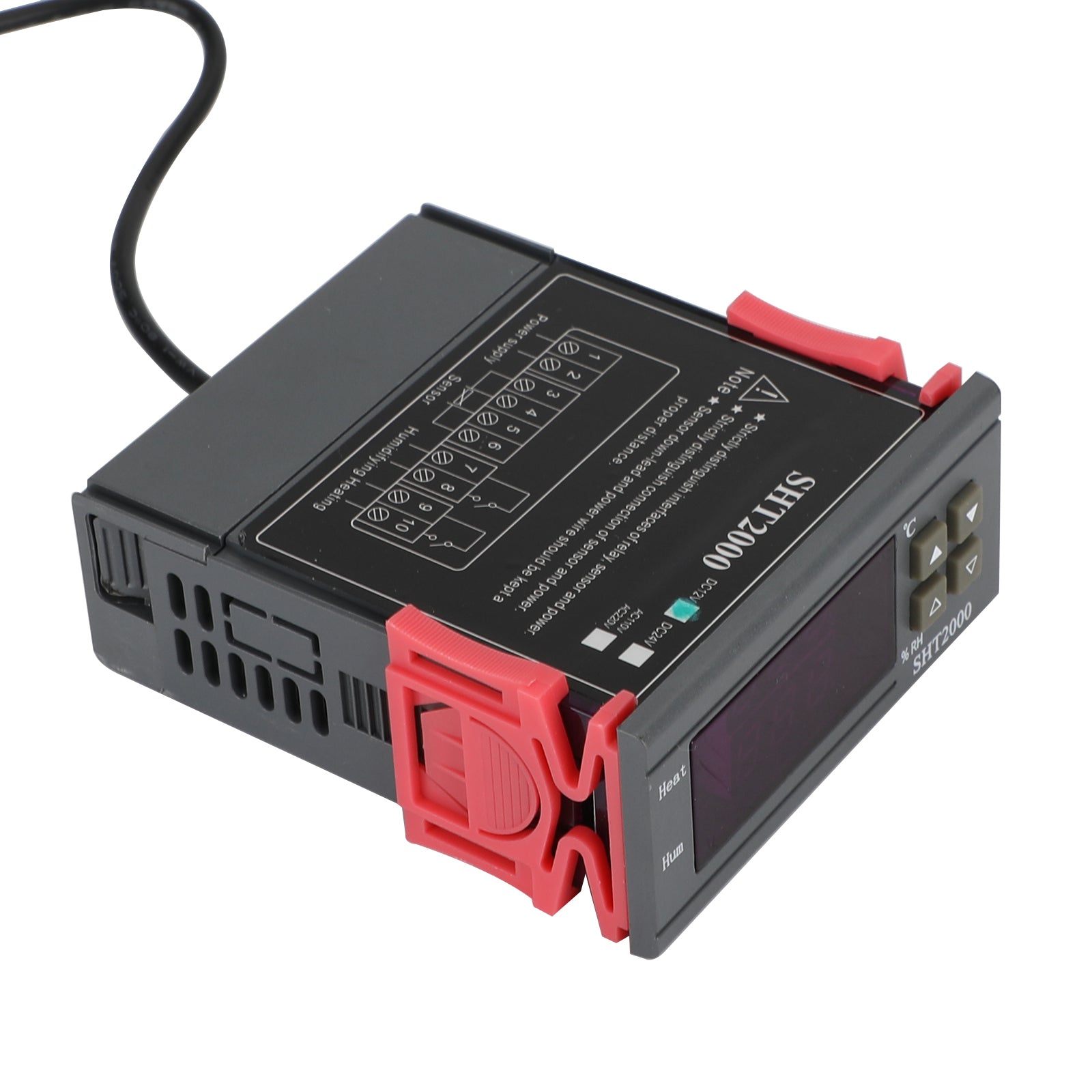 SHT2000 température humidité hygromètre Thermostat Ac110-230V/Dc12V/24V capteur