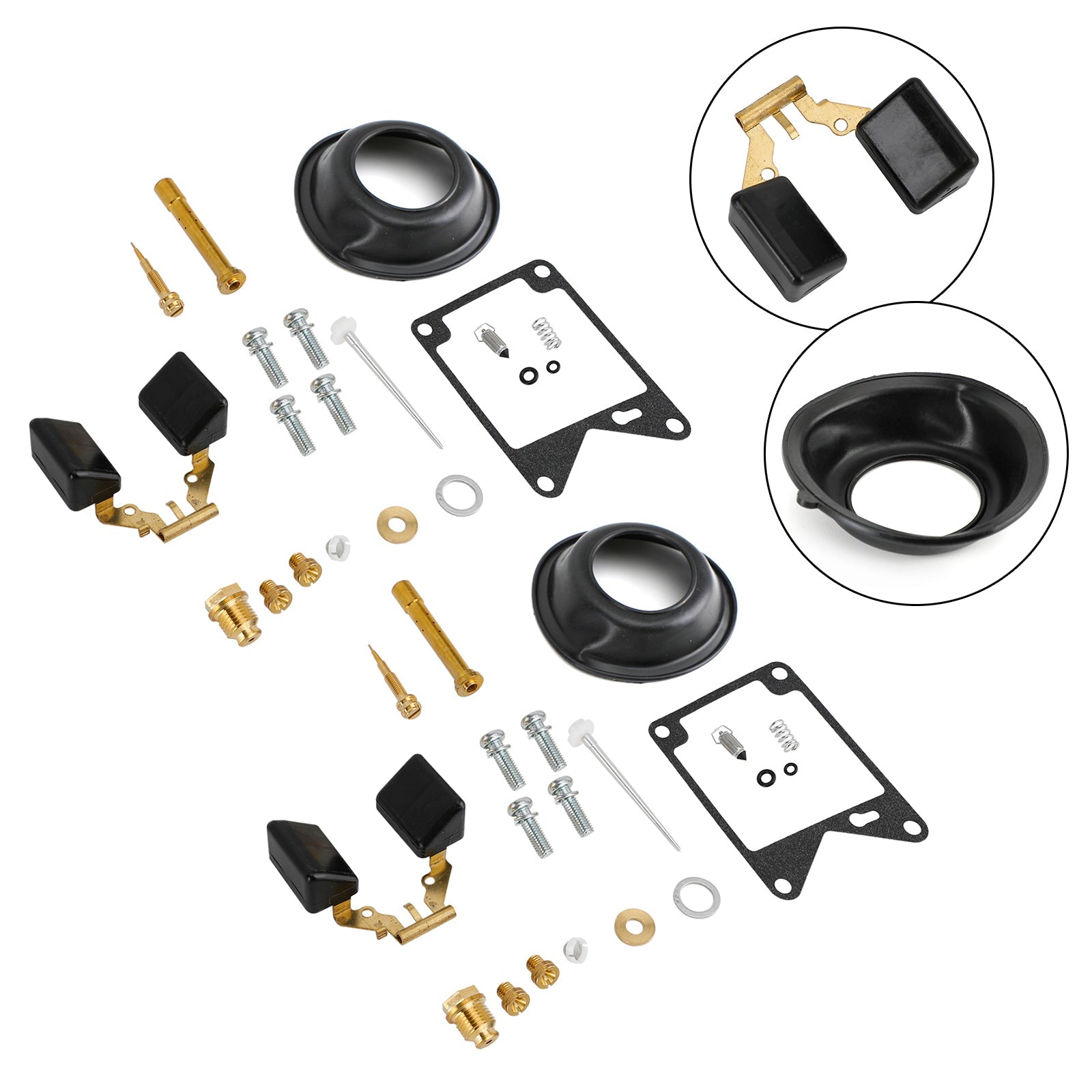 Yamaha Virago 750 XV750 1981-1983 2X Kit de reparo de carburador de carburador