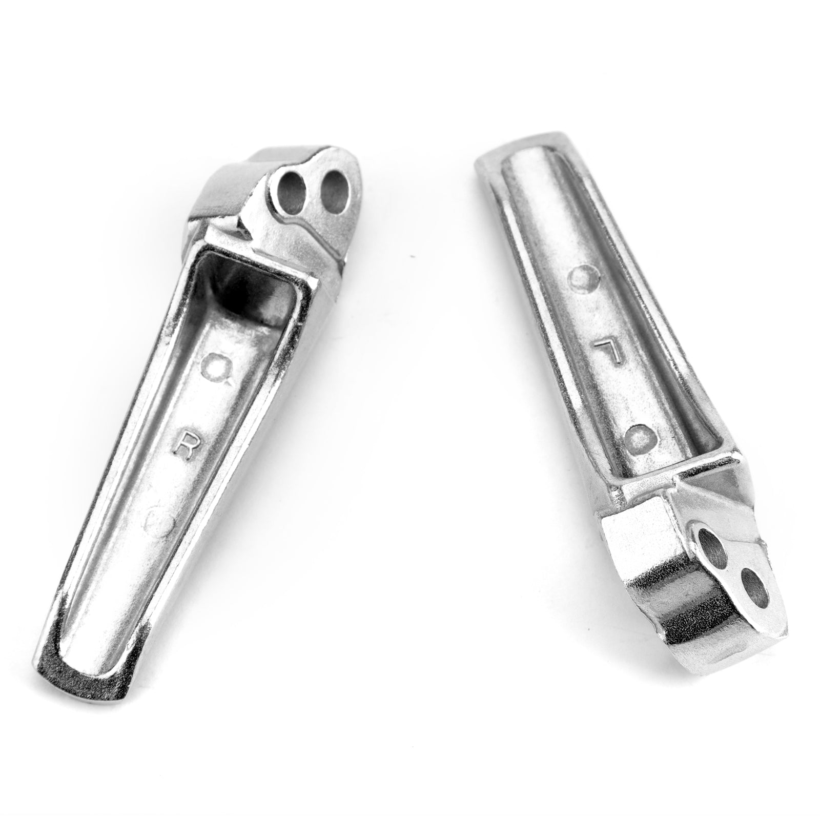 Zadná noha Peg Footrest pre Suzuki GSXR600 GSXR 750 1000 SV650 1000 TL1000 Silver