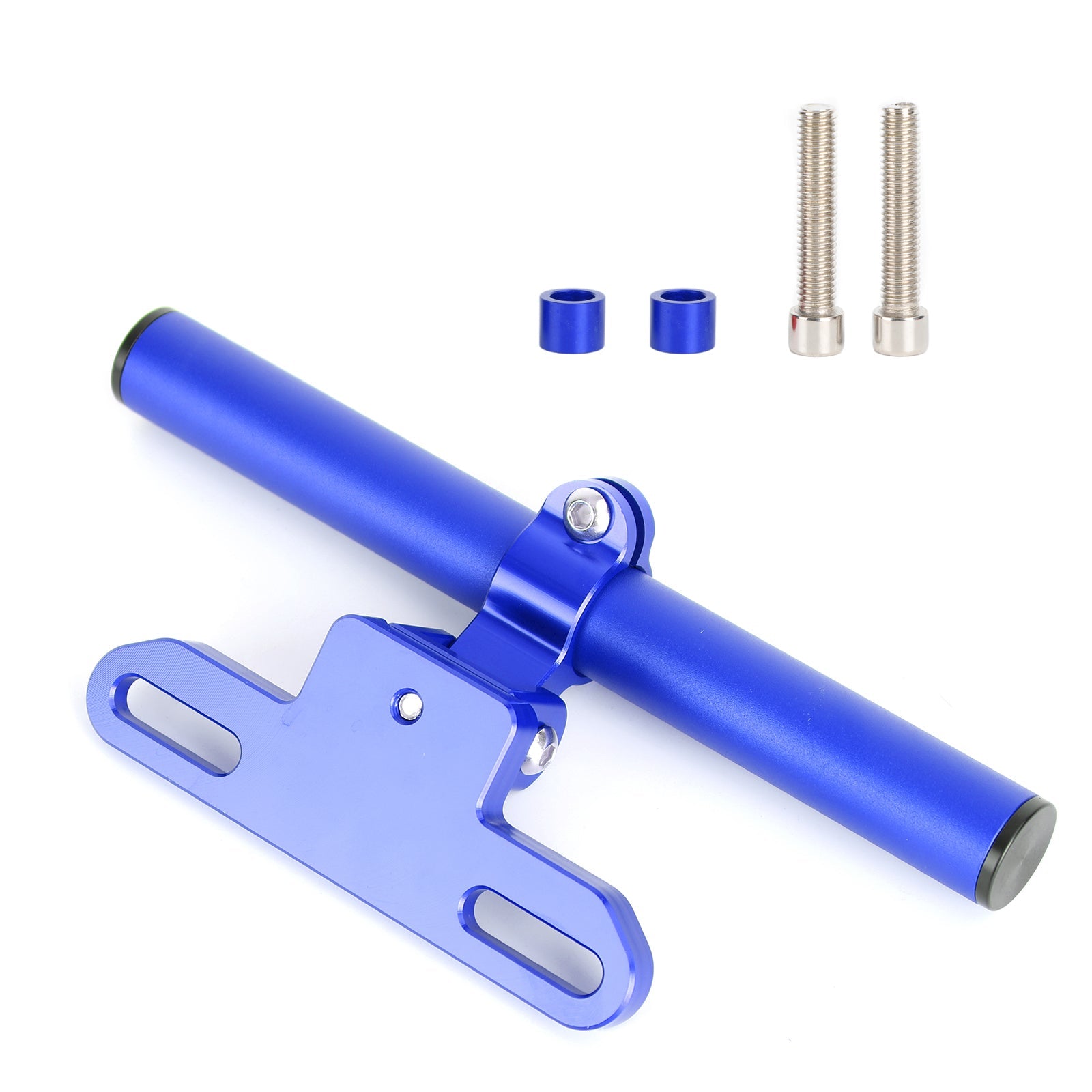 Soporte De Navegación Para Teléfono Soporte De Extensión Gps 22 Mm Para Motocicleta Moto Plata Genérico