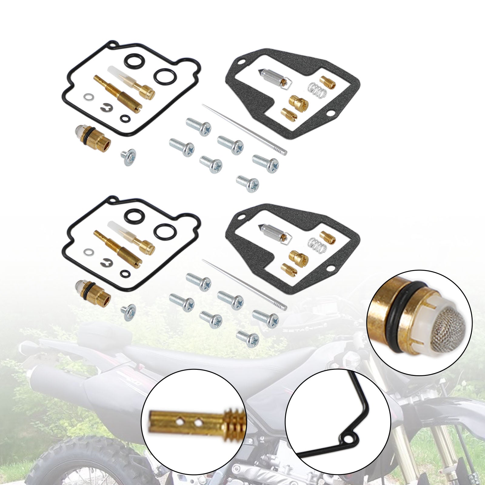 2001-2007 Suzuki DRZ250 DR-Z250 2X Kit de reparo de carburador de carburador