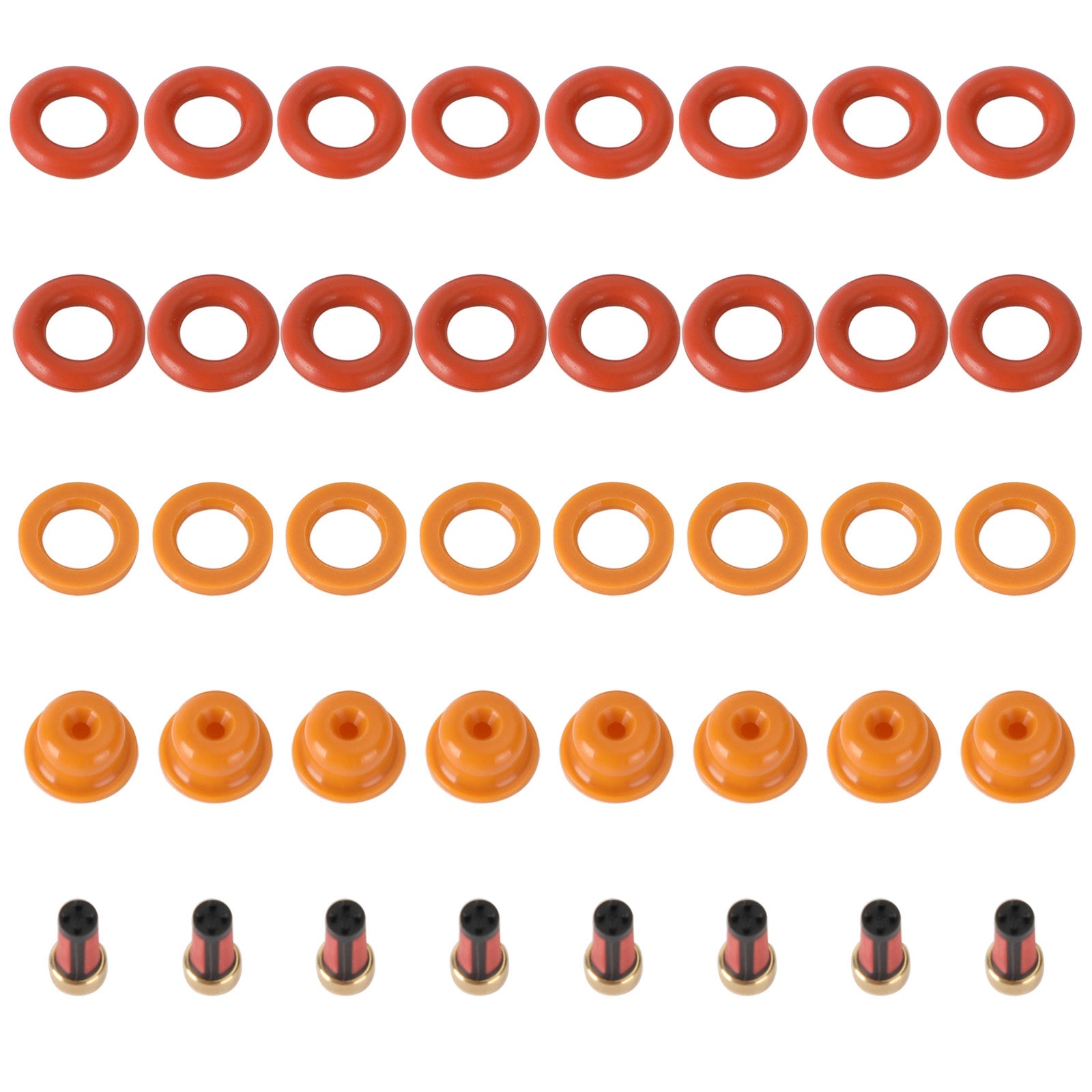 8 set Fuel Injectors Rebuild Repair Kit 0280150943 fit Ford F150 F250 F350 Generic