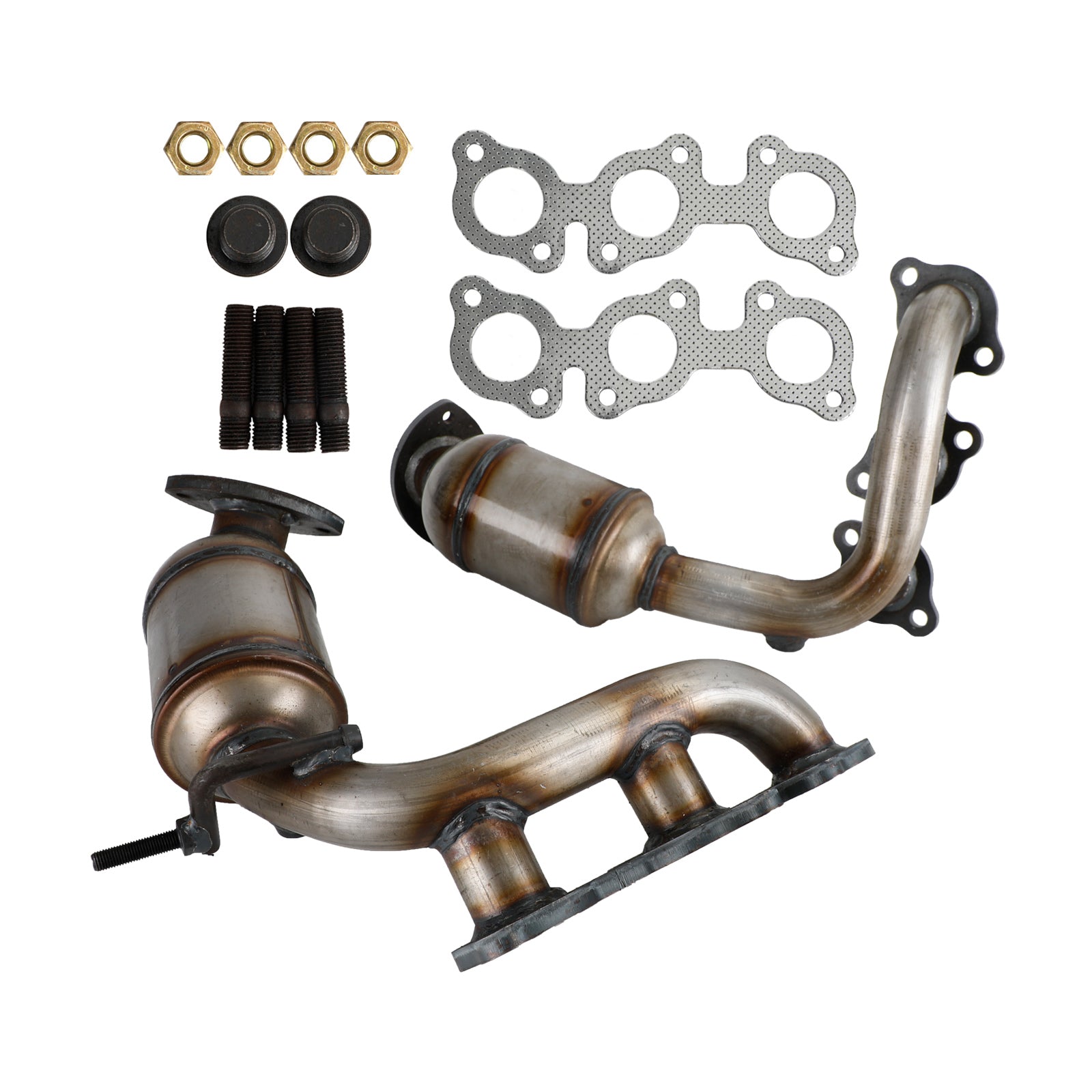 2004-2006 Toyota Sienna 3,3L AWD fram & Bakre katalysator