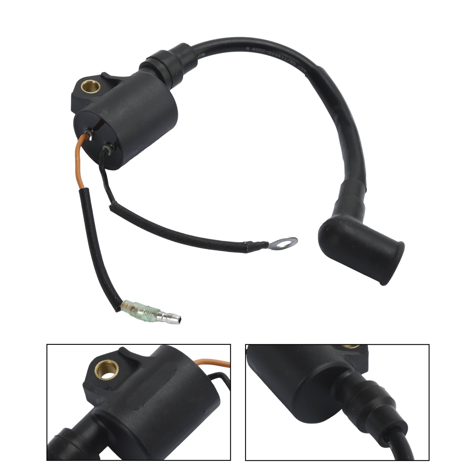 Tändspole passform för Yamaha 2HP 2 MSH 2B MHS 2C 95-02 MHS 2010 6A1-85570-00