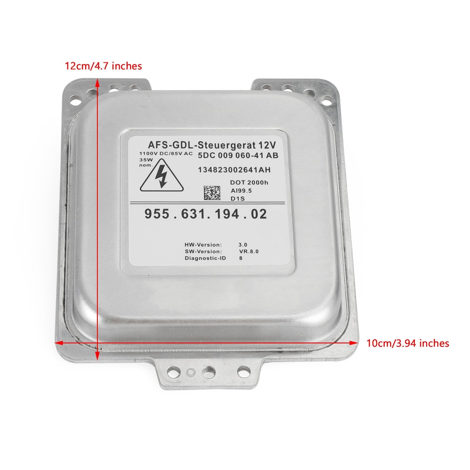 Xenon HID Modul riadiacej jednotky balastovej jednotky 955-631-194-02 pre Porsche Cayenne 2008-2010 generic