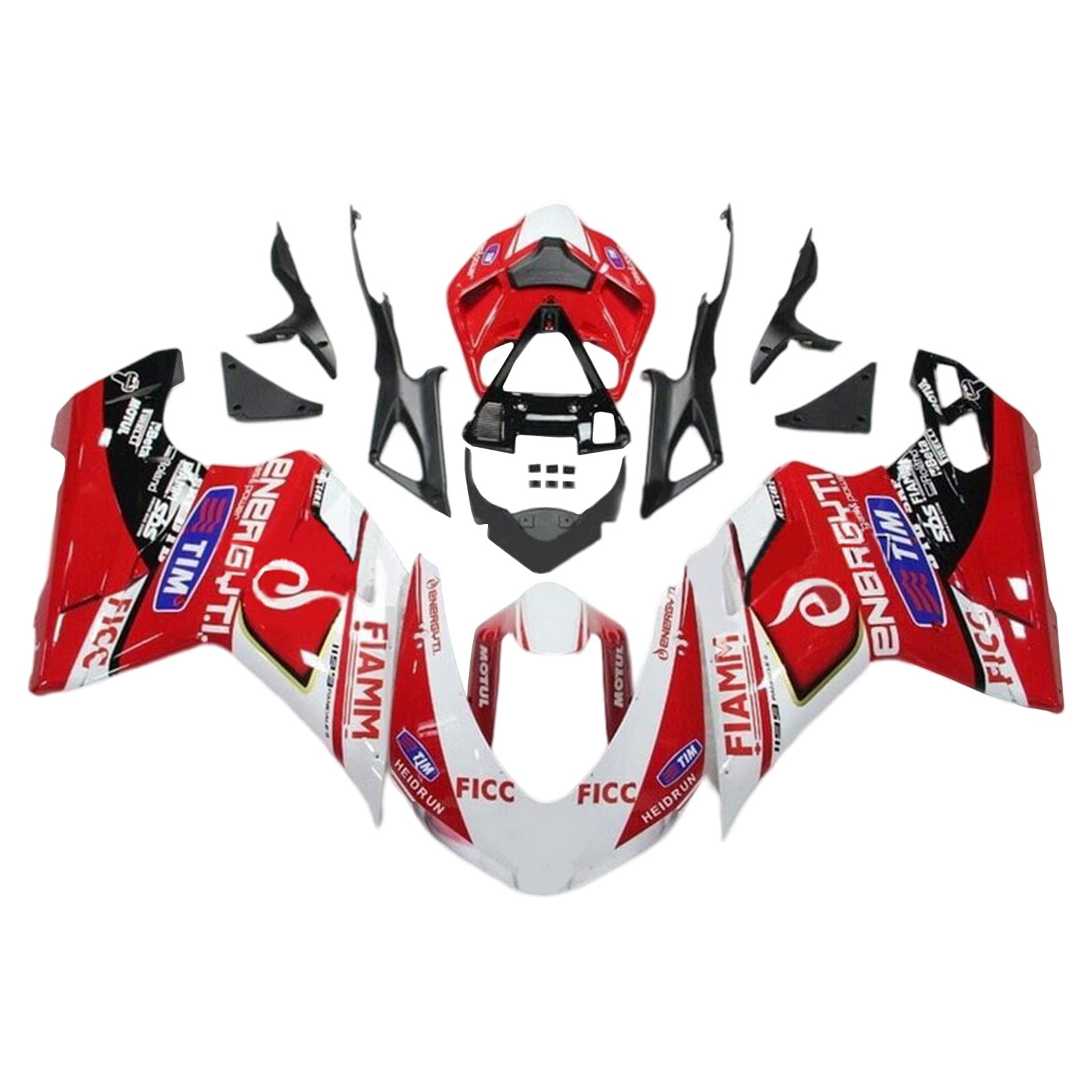 2015-2020 DUCATI 1299 959 Kit de carénage Kit de carrosserie Plastique Abs
