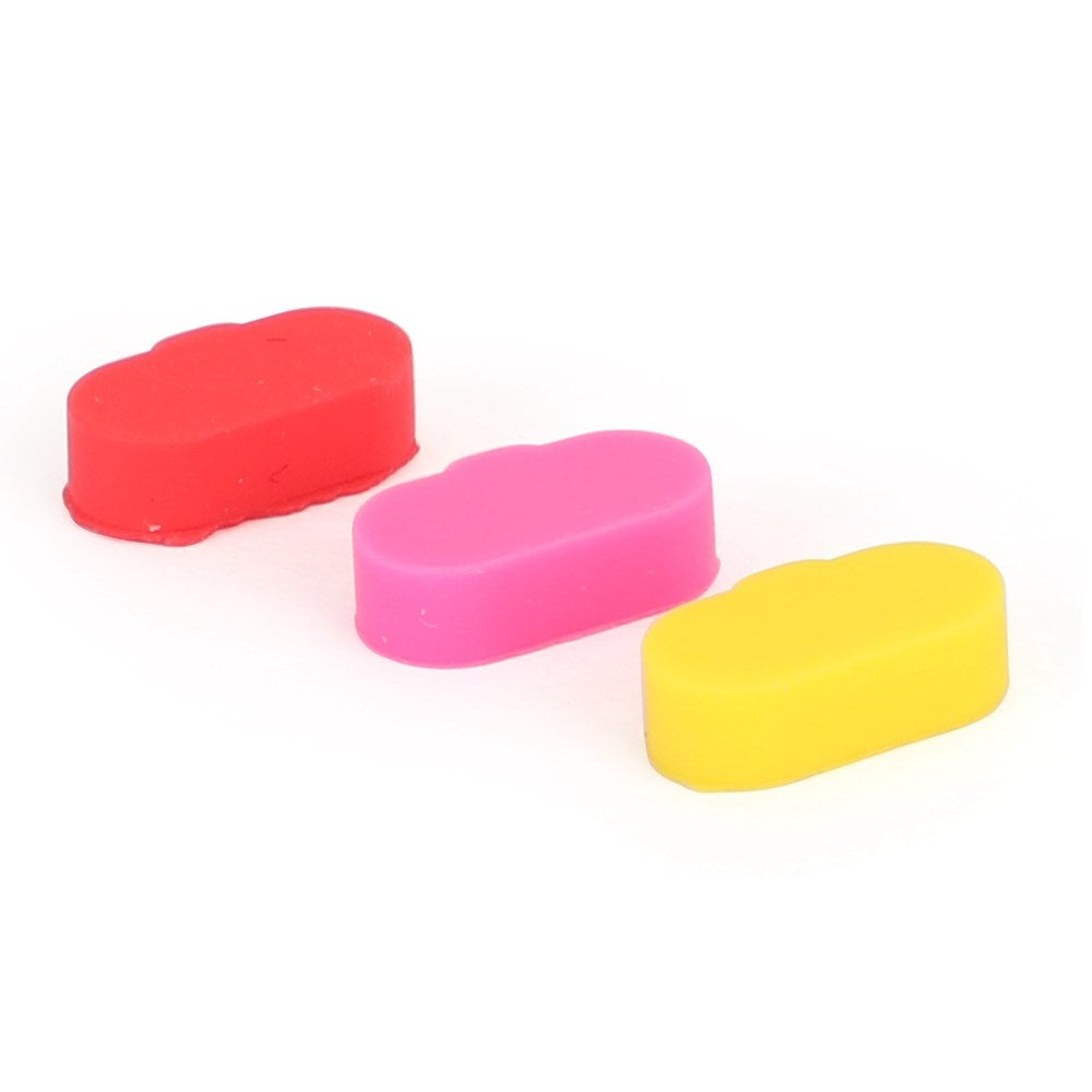 10st Colorful Silicone Charger Port Protector Anti-Doust Fit for Garmin Fenix 5