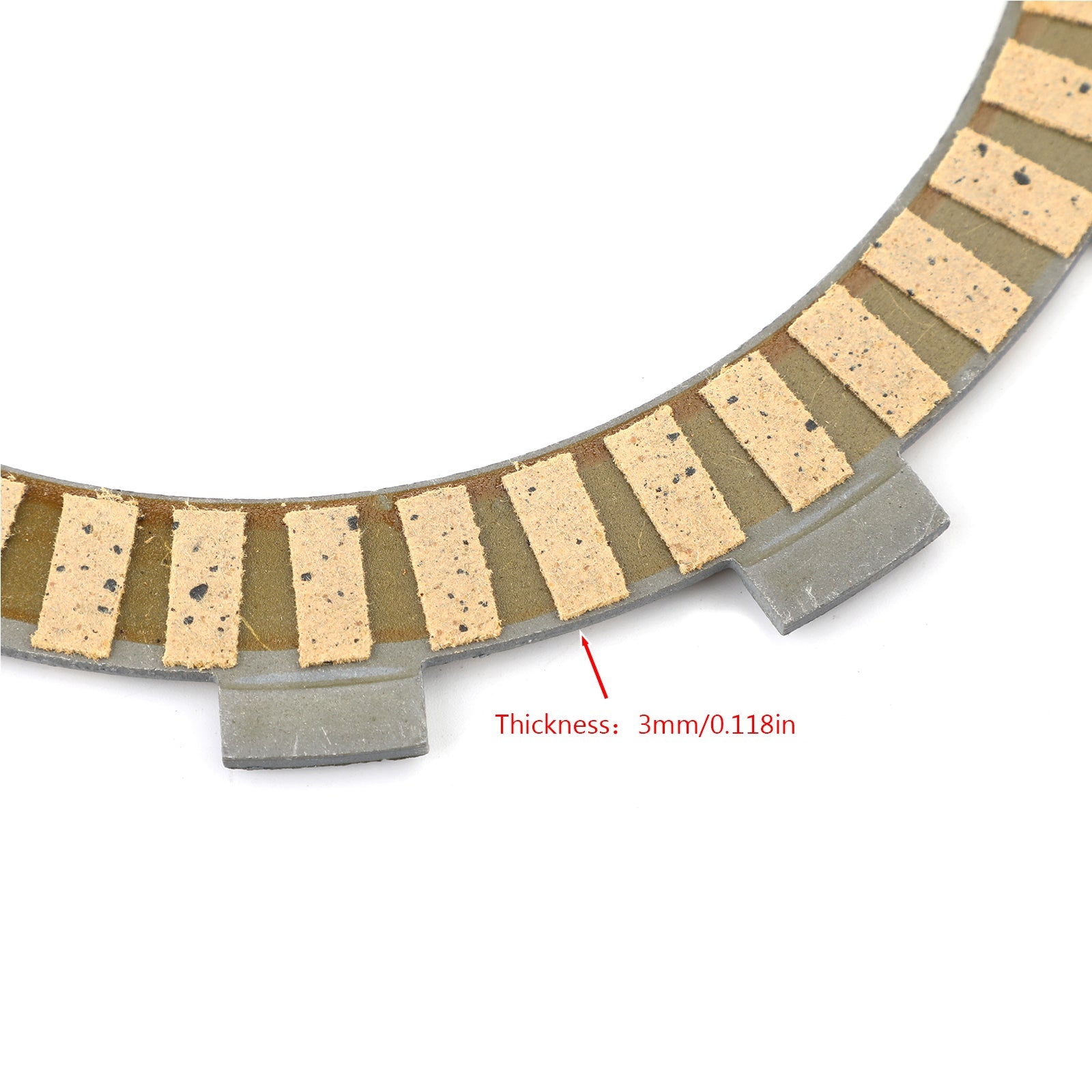 Clutch Friction Plate Kit Set för Yamaha XS650 75-79 YZF R1 98-03 Generic