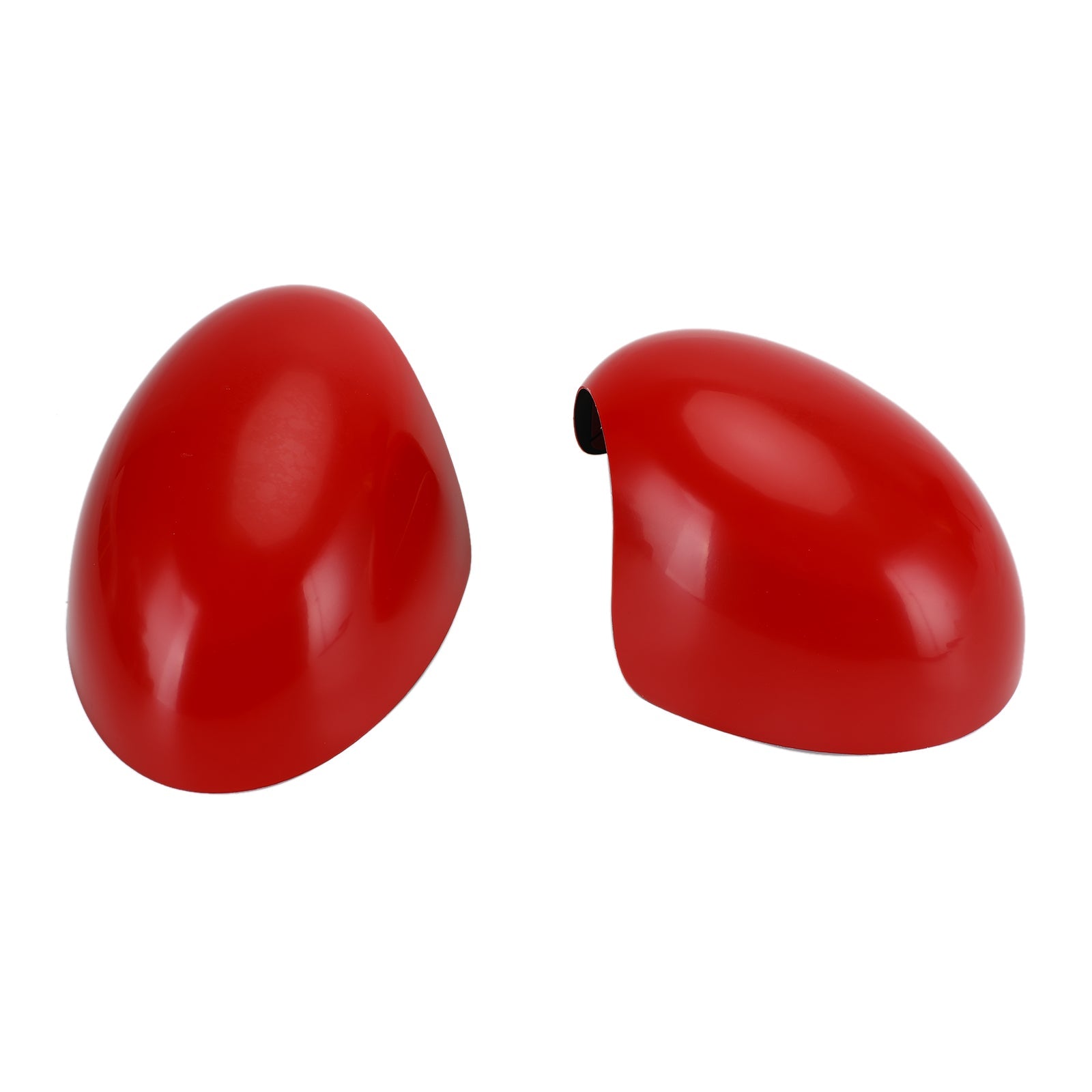 2 x Červené zrkadlové kryty pre Mini Cooper R55 R56 R57 vysoká kvalita