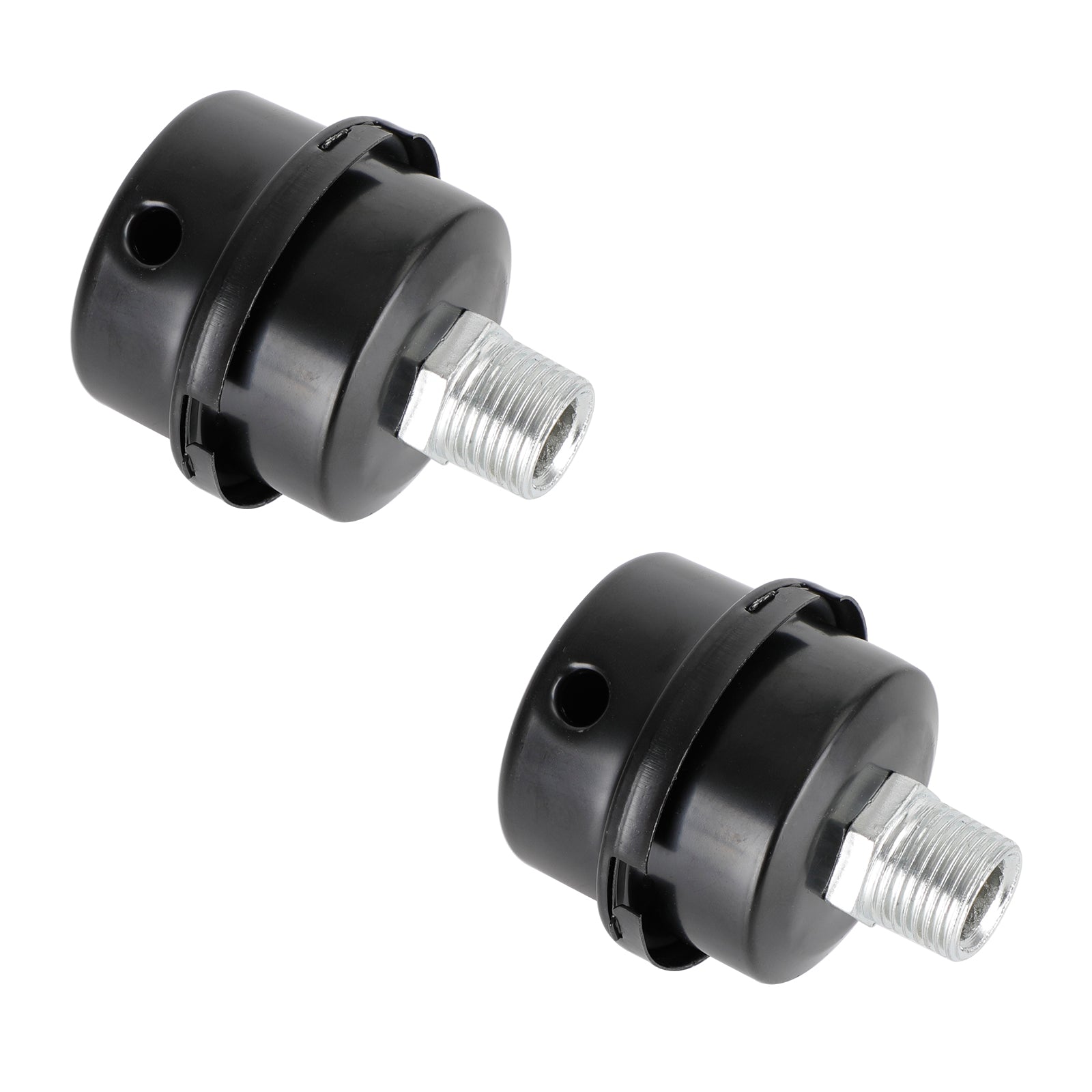 2x filtre métal compresseur d'air filtre d'admission bruit silencieux silencieux 13/16/20mm