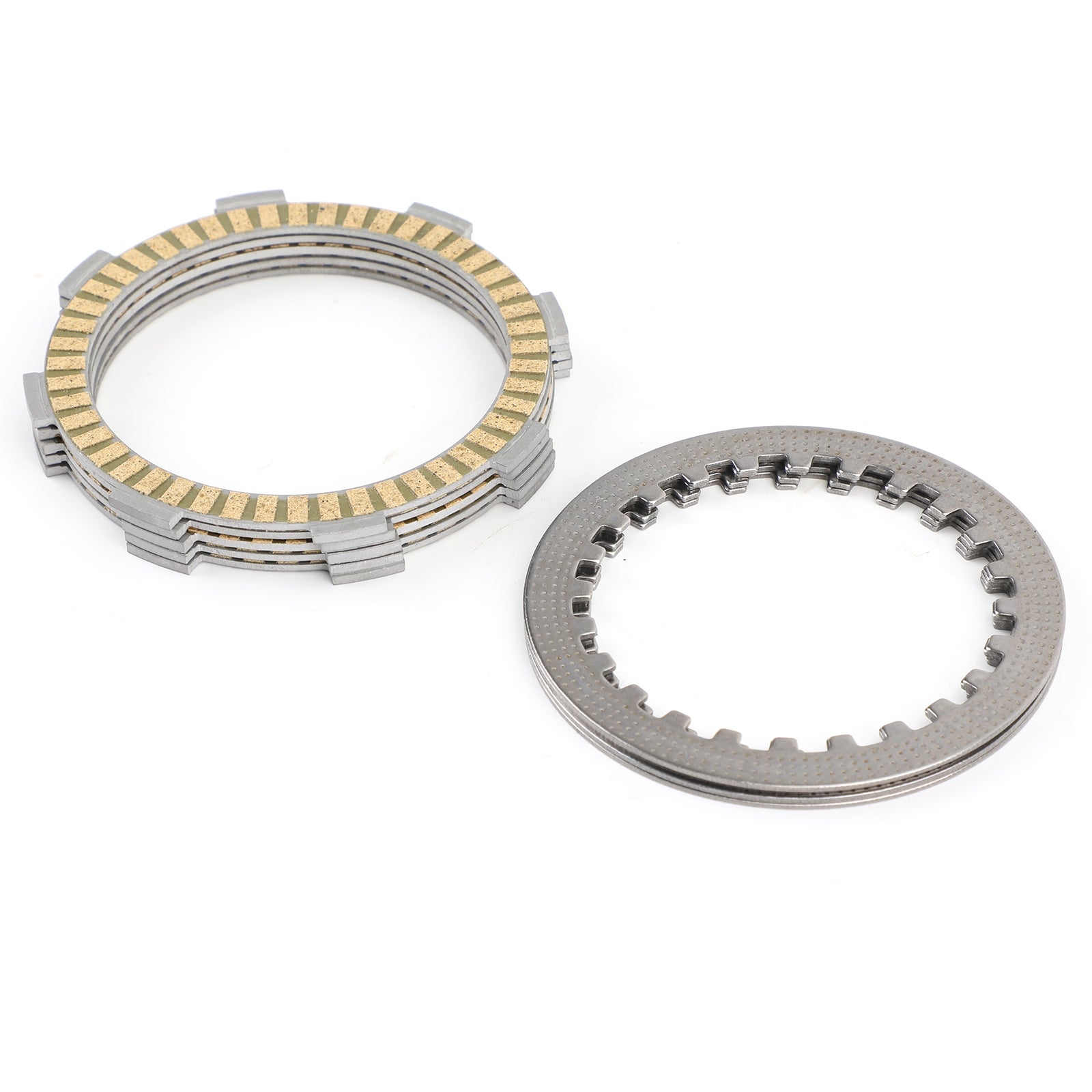 Koppelingsset staal & Wrijvingsplaten voor Honda CR80 CB SL CD CLR XLR XR CM 100 125 Generiek