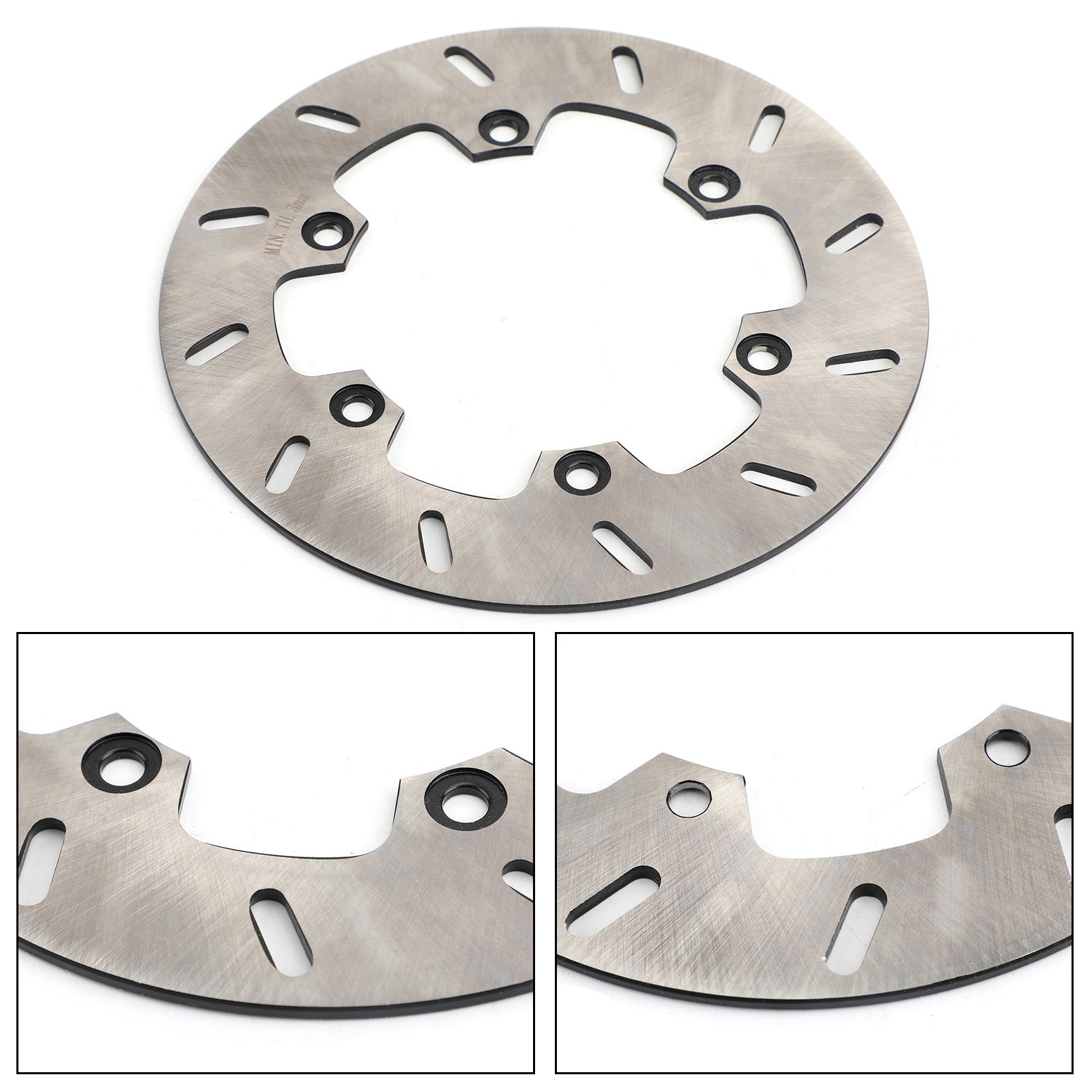 Bakbremseskivrotor for Yamaha DT 125 R RE RH WR TDR 125 TT250R TTR250 93-14 Generisk