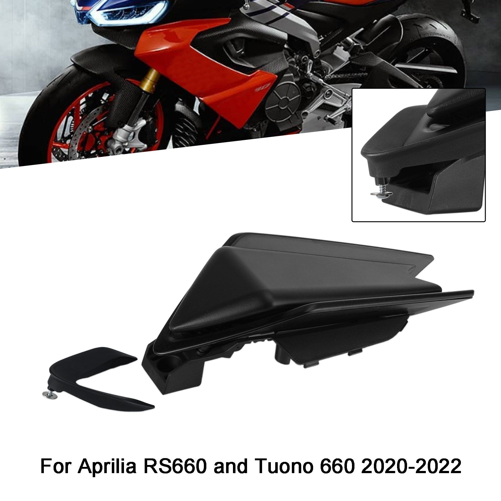 2020-2024 Aprilia RS660 RSV4 Tuono 660 cubierta de carenado trasero