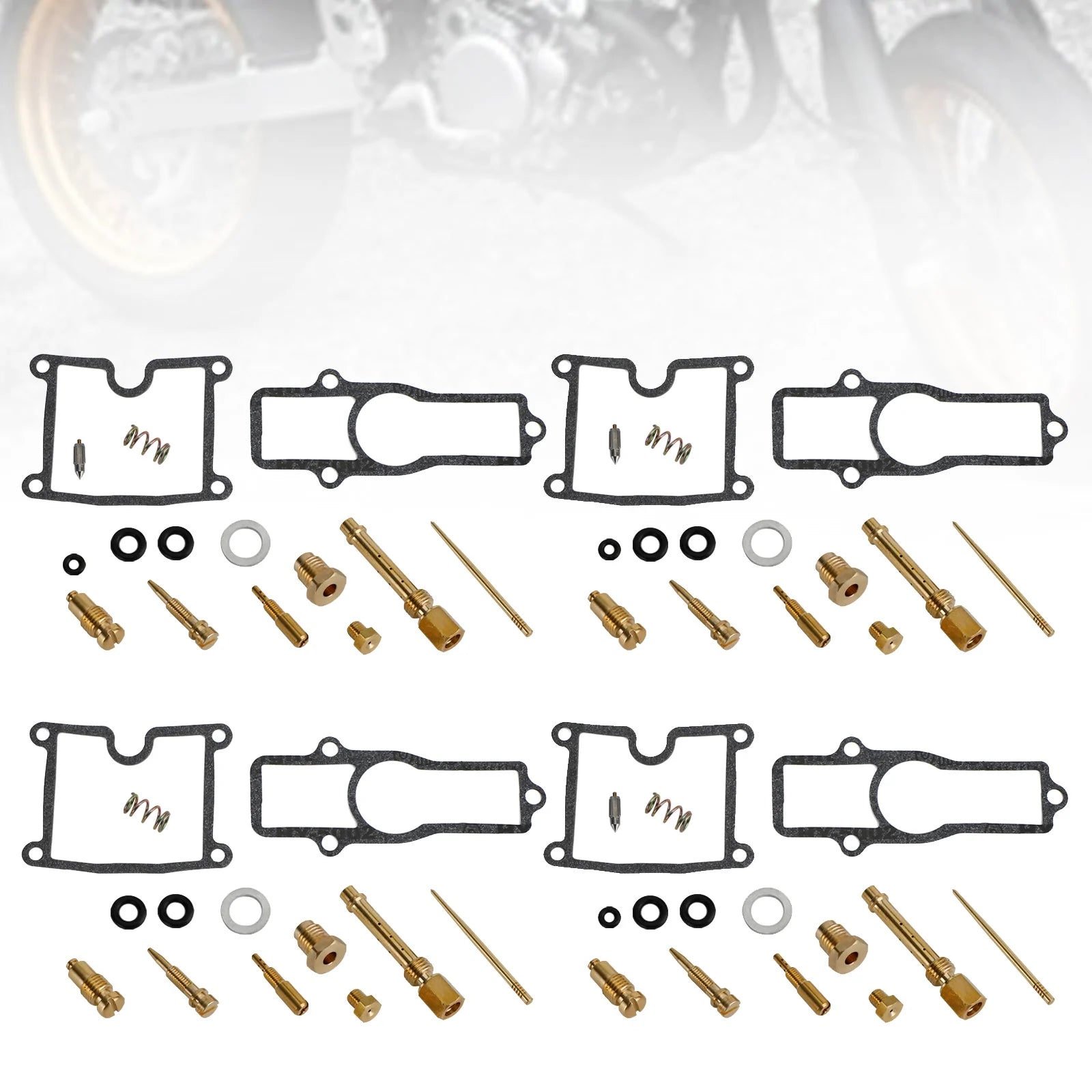 Kit de reconstruction de carburateur Kawasaki Z400 KZ400FX KZ550 GPZ550 1980-1983, 4 pièces