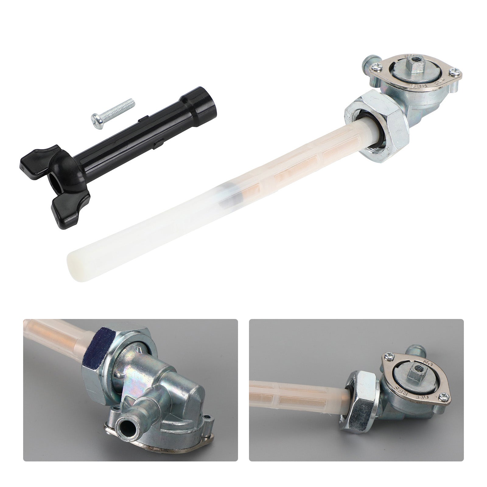 Llave de purga de la válvula de combustible & Tornillo de palanca para Honda Shadow VLX 600 VT600C VT600CD 99-07