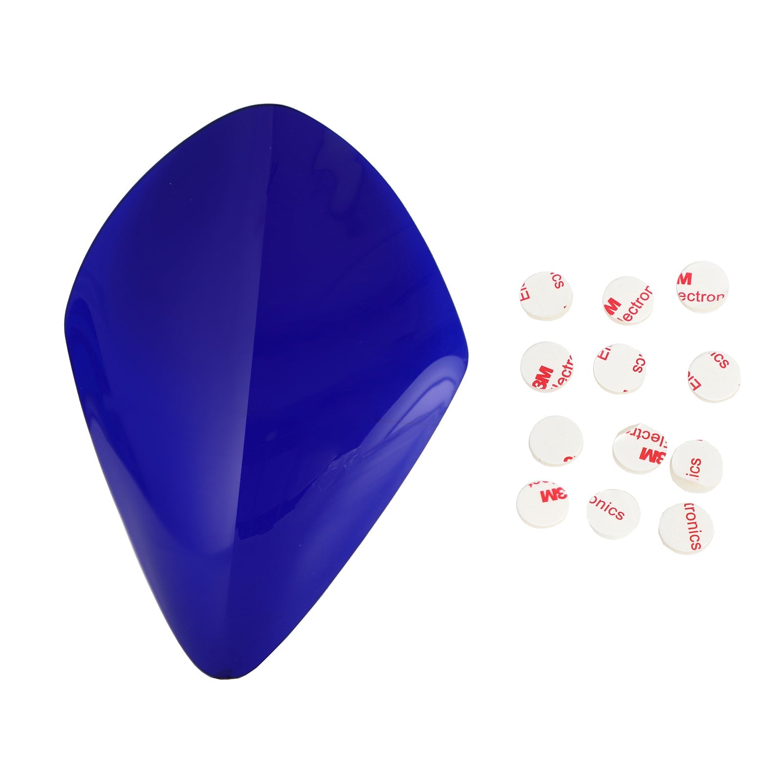 Protector de lente de faro delantero para Suzuki Gsxr1000 Gsxr 1000 07-08 azul genérico