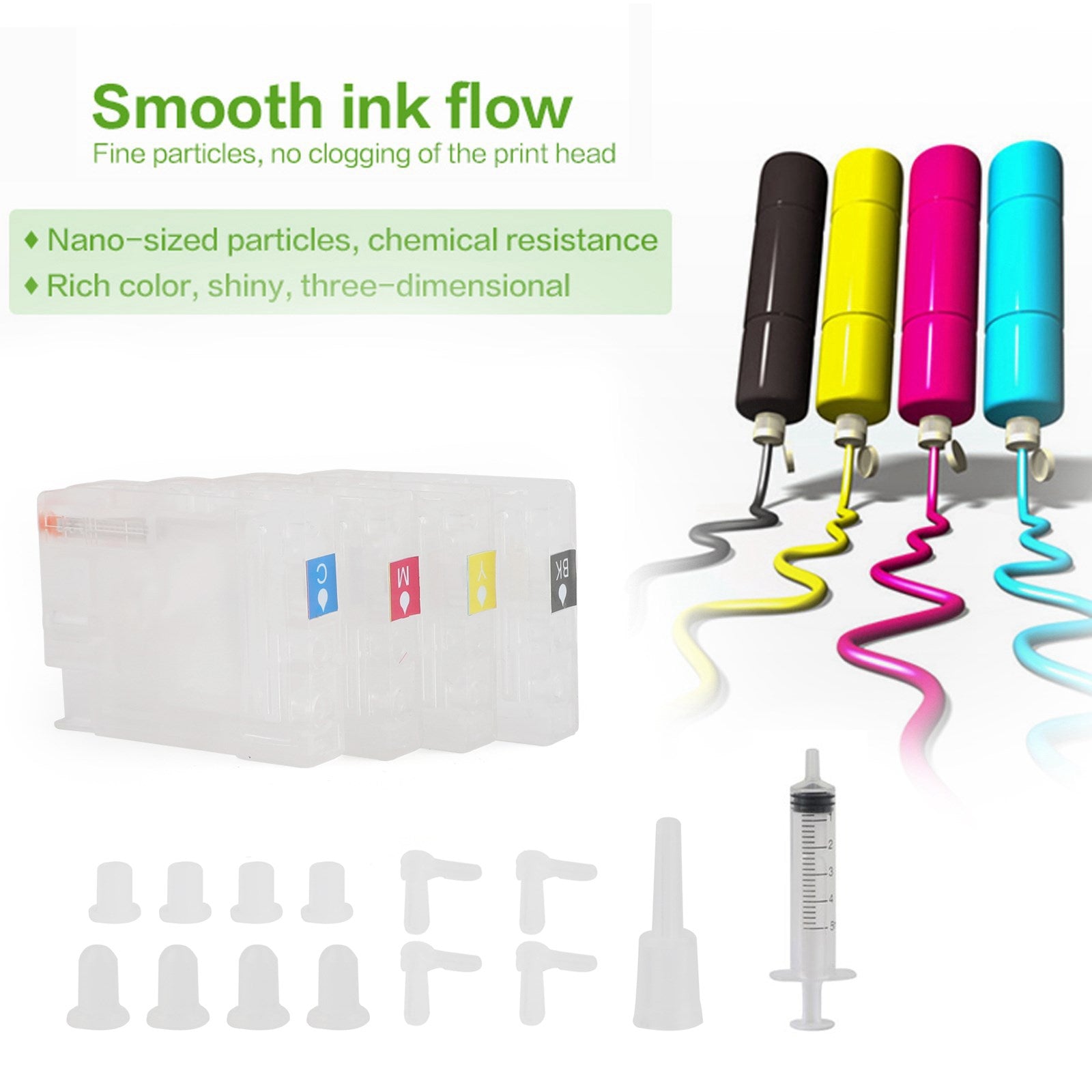 Cartucho de tinta recargable CISS vacío HP 950 952 953 962 932