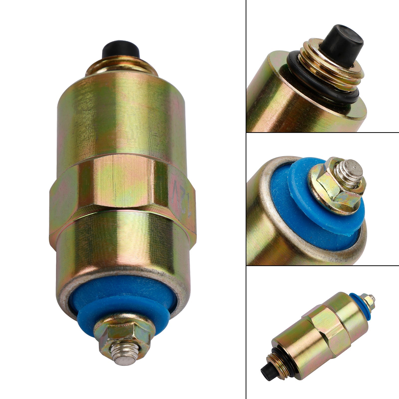 Solénoïde d'arrêt de carburant pour tracteurs Ford New Holland 3930 4130 4630 4830 5030