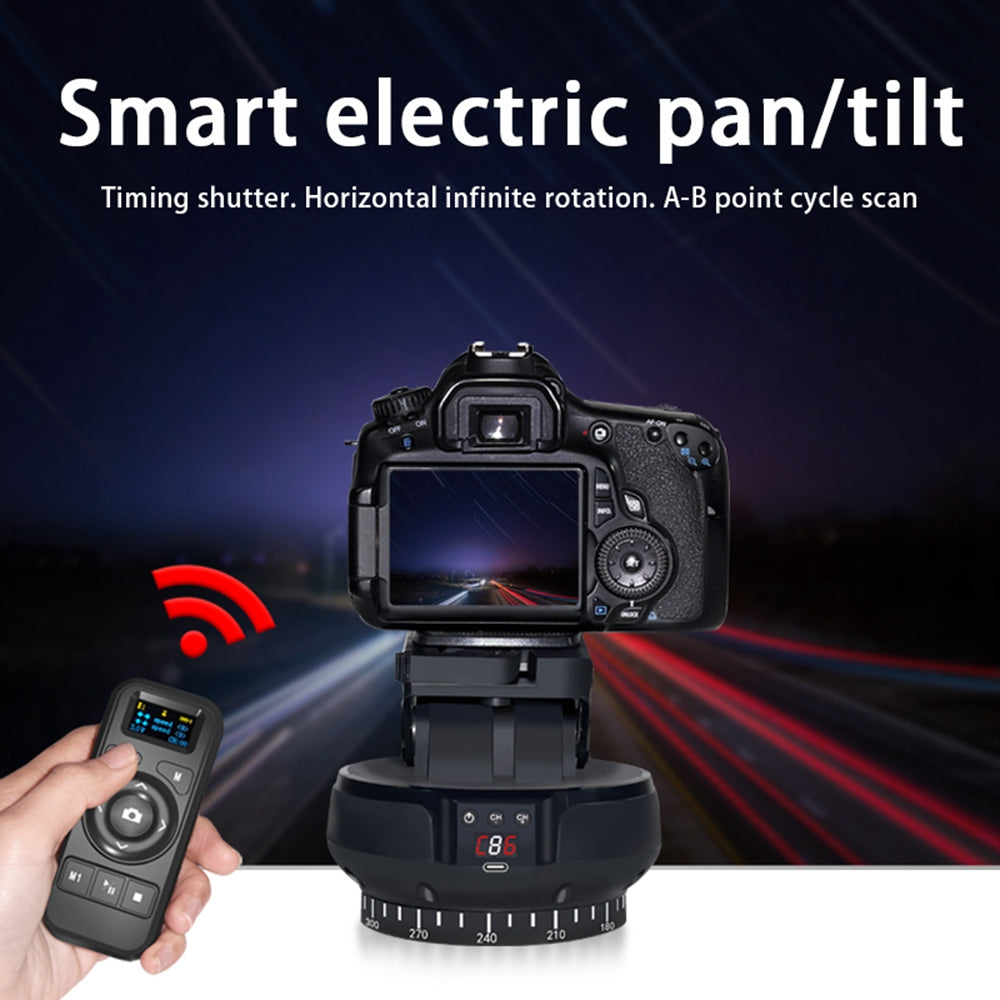 360掳 Panoramic Rotating Head Pan Tilt Suitable for mobile Phones/Cameras etc
