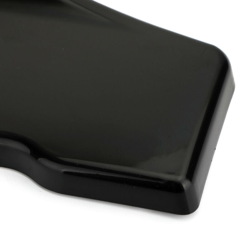 2st 35 cm kjol spoiler bakre läppförlängning rocker delare winglet vingar svart generisk