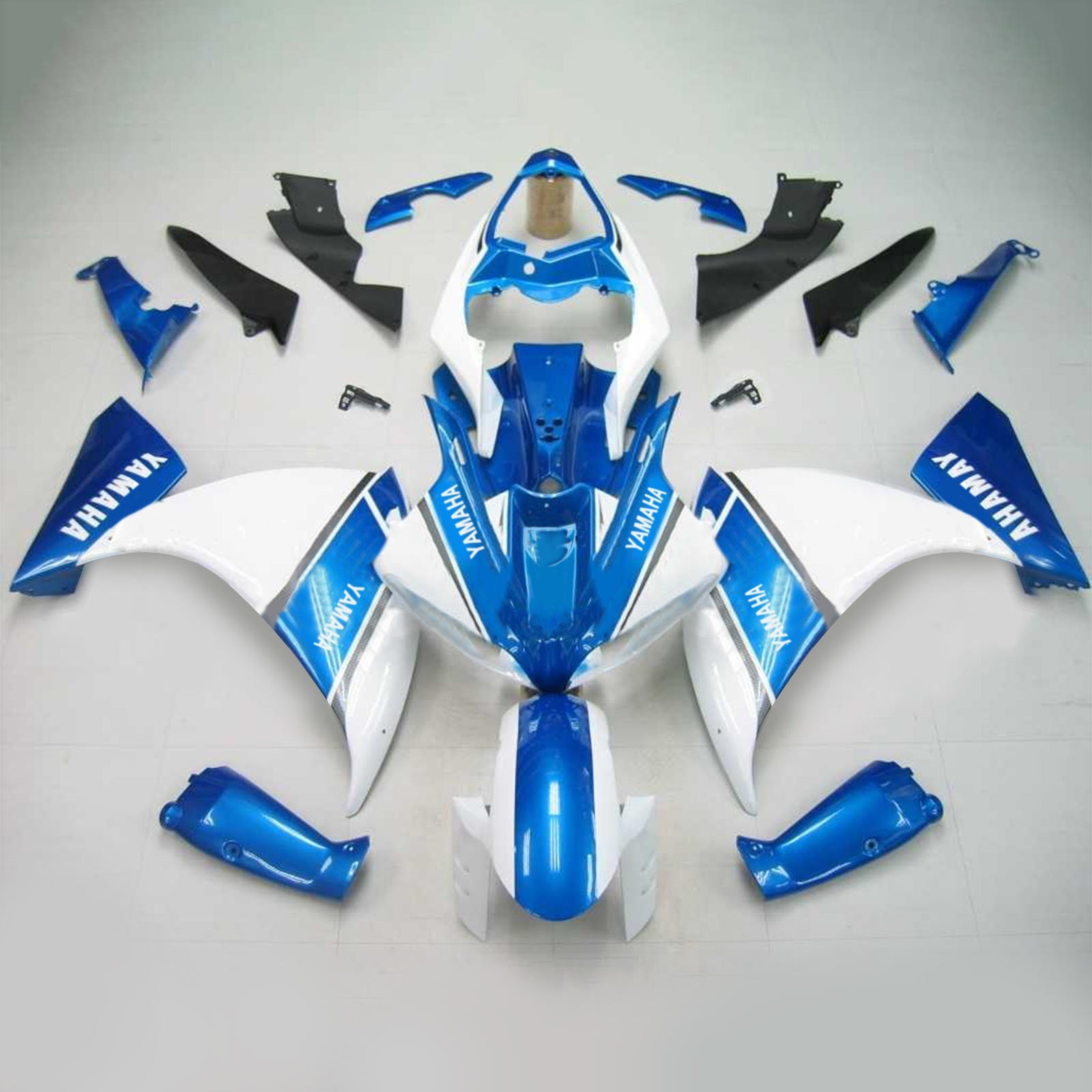 2012-2014 Yamaha YZF 1000 R1 Amotopart Injeksjon Fairing Kit Bodywork Plast Abs #116