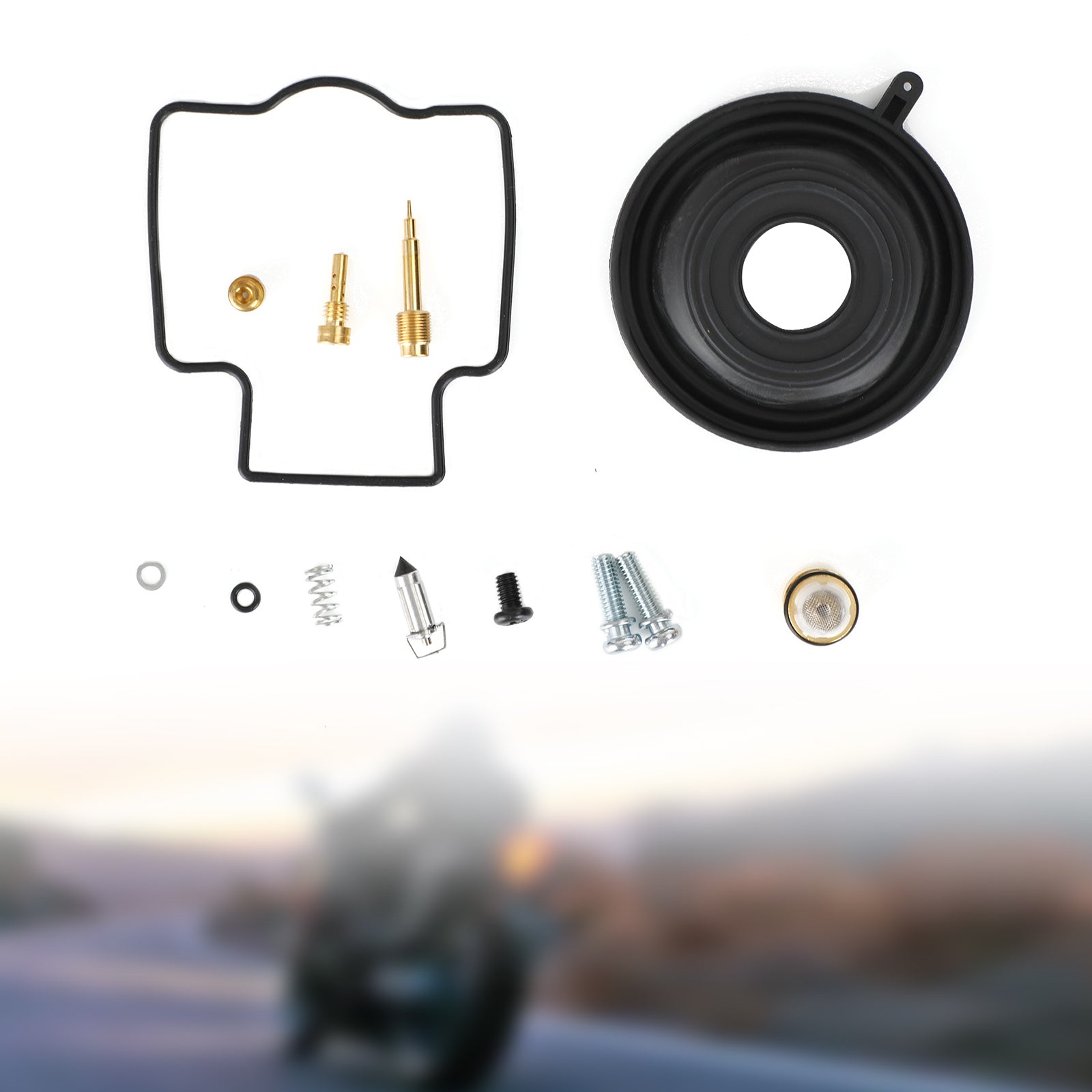 Kit de reconstruction de carburateur adapté pour Kawasaki ZXR250 1991-1995 ZX250 ZXR250R 1989-1991 générique