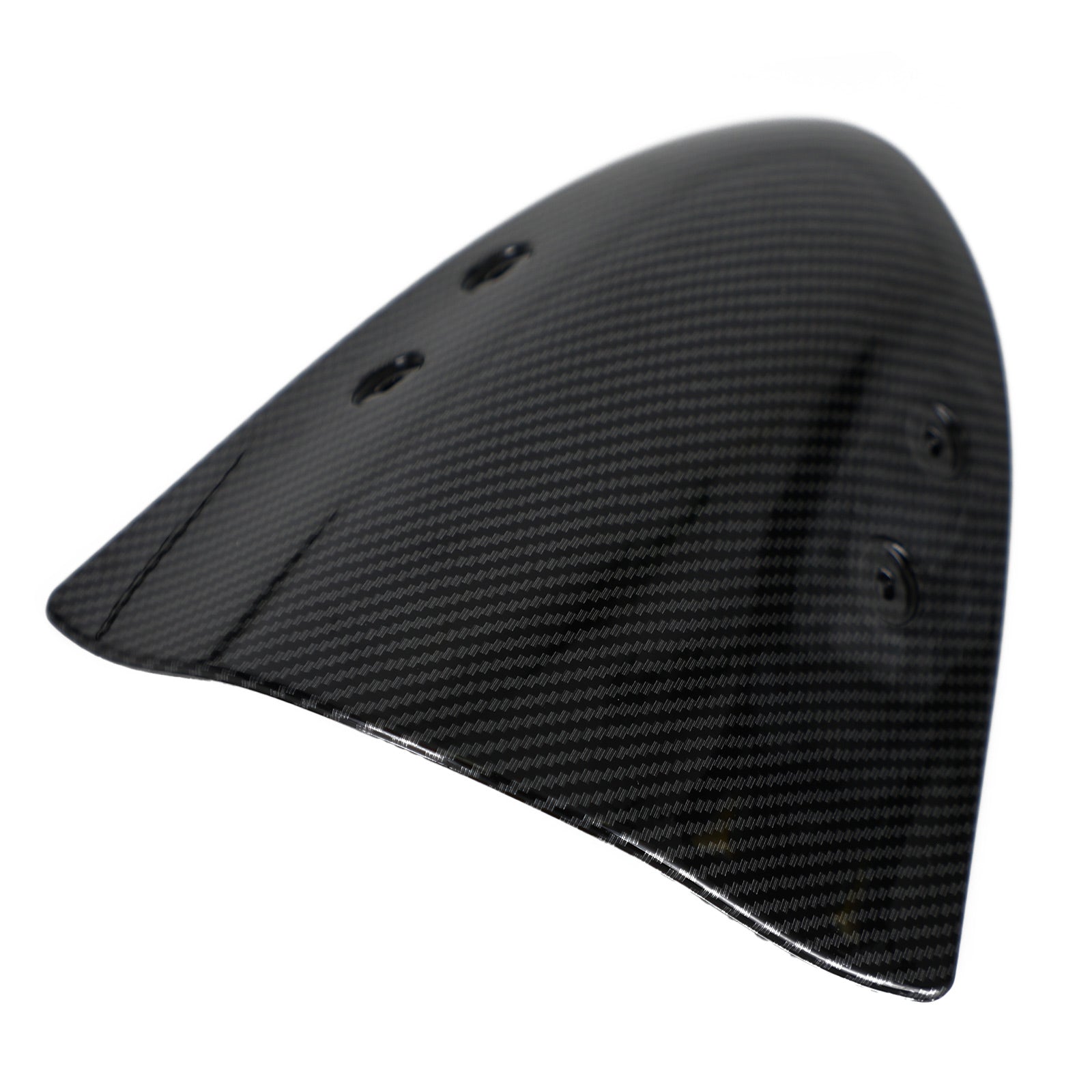 Carénage de couverture d'écran de pare-brise avant en carbone pour Kawasaki ER-6N 2009-2014 générique