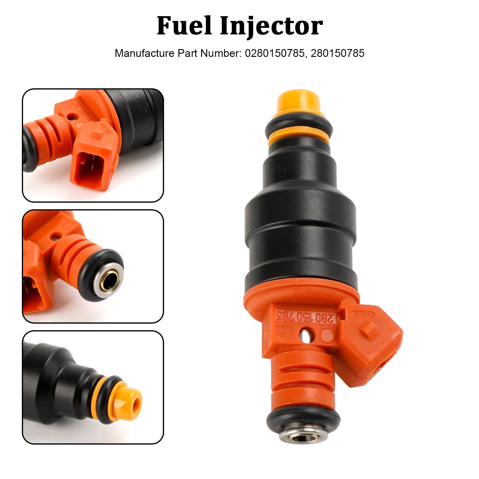 1PCS 310CC Brandstofinjector 0280150785 Fit Vauxhall Fit Ford Fit Audi Fit BMW