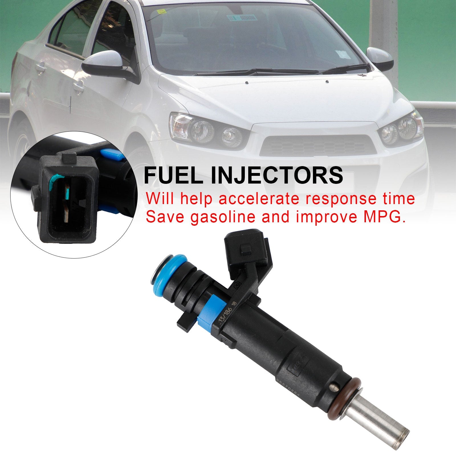 1PCS 2011-2015 Chevrolet Cruze Sonic 1.8L 217-3433 Injetores de combustível 55570284