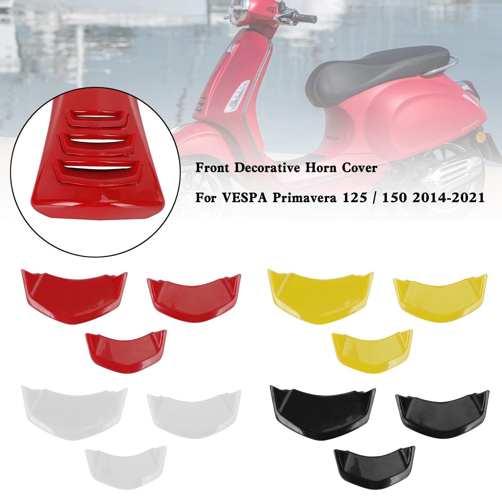 Vespa Sprint Primavera 125/150 2014-2021 Front dekorativt horndeksel