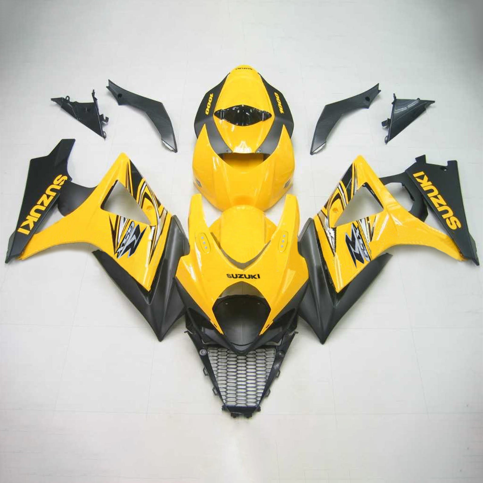 2007-2008 SUZUKI GSXR1000 K7 AMOTOPART INJEKTION FAIRING KIT BOODYWORK ABS #113