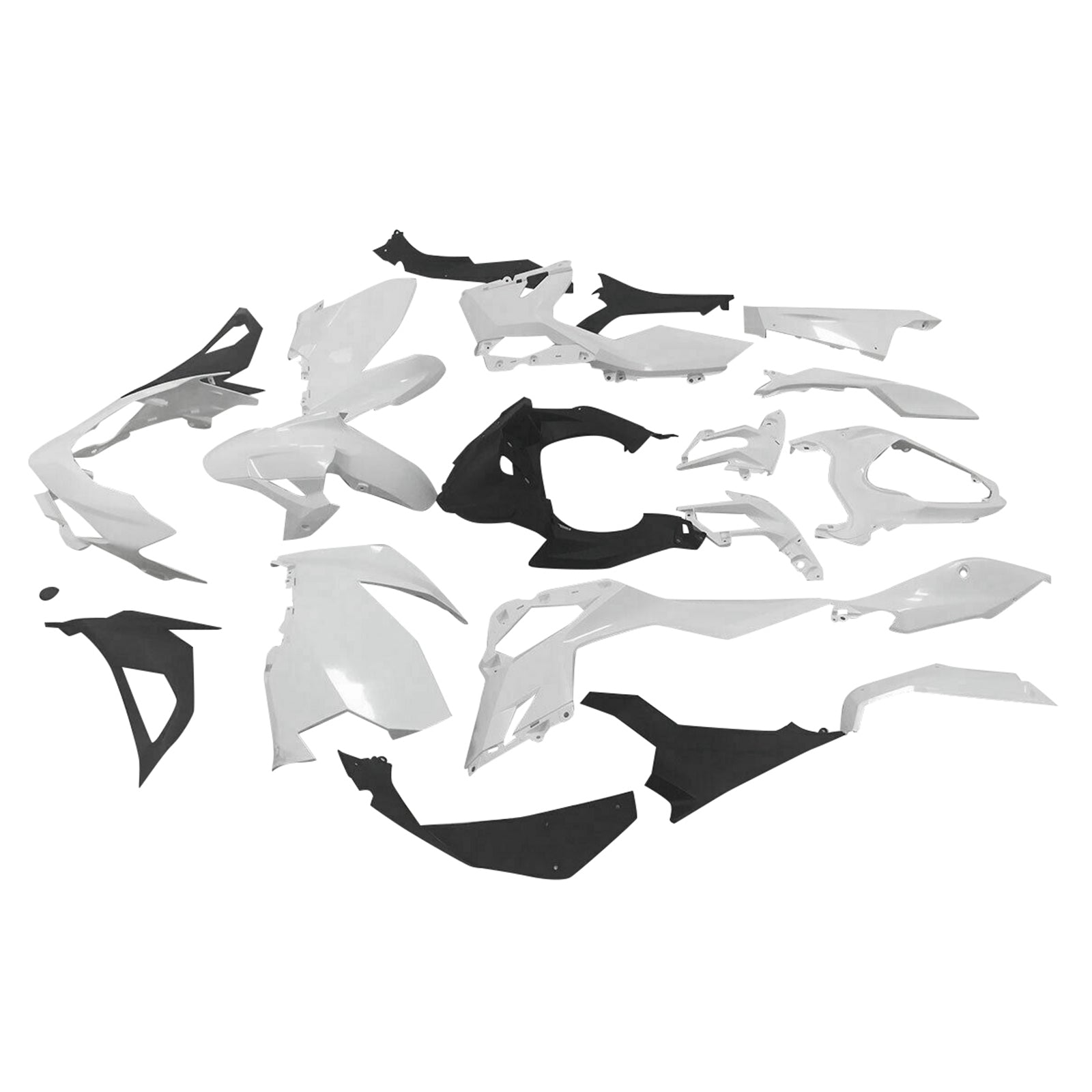 Kawasaki ex400/ninja400 2018-2023 fairing injektion omålad