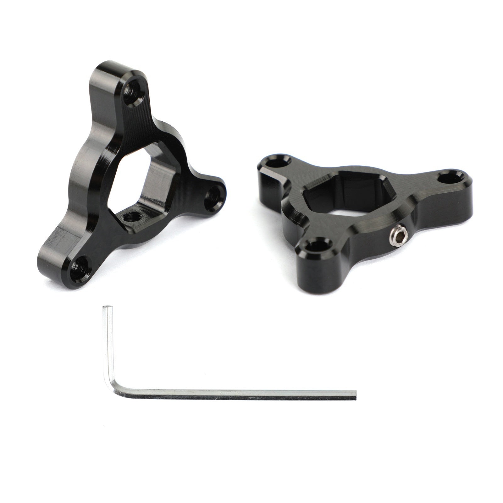 Vork Pre Adjusters Zwart 14MM Fit voor Kawasaki Ninja ZX6R ZX10R ZZR1400 Z800 Generiek