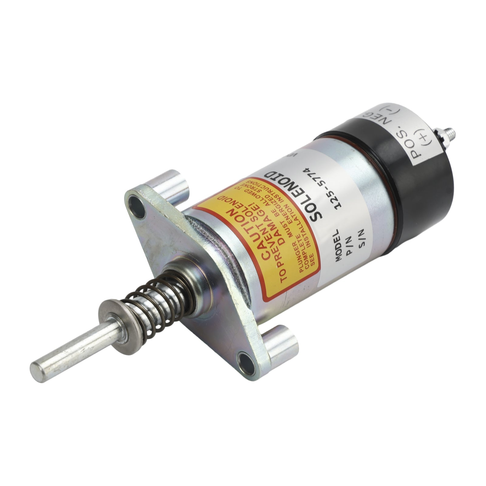 125-5774 24V BRÄNSLE STÄNGNING SOLENOID FÖR CATERPILLAR 3204 3304 3304B 3306 3306B