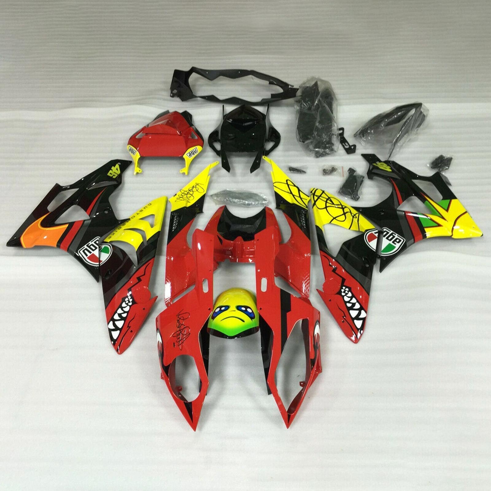 2015-2016 BMW S1000RR AMOTOPART KIT DE FAFORNAÇÃO DE INJUSTIM