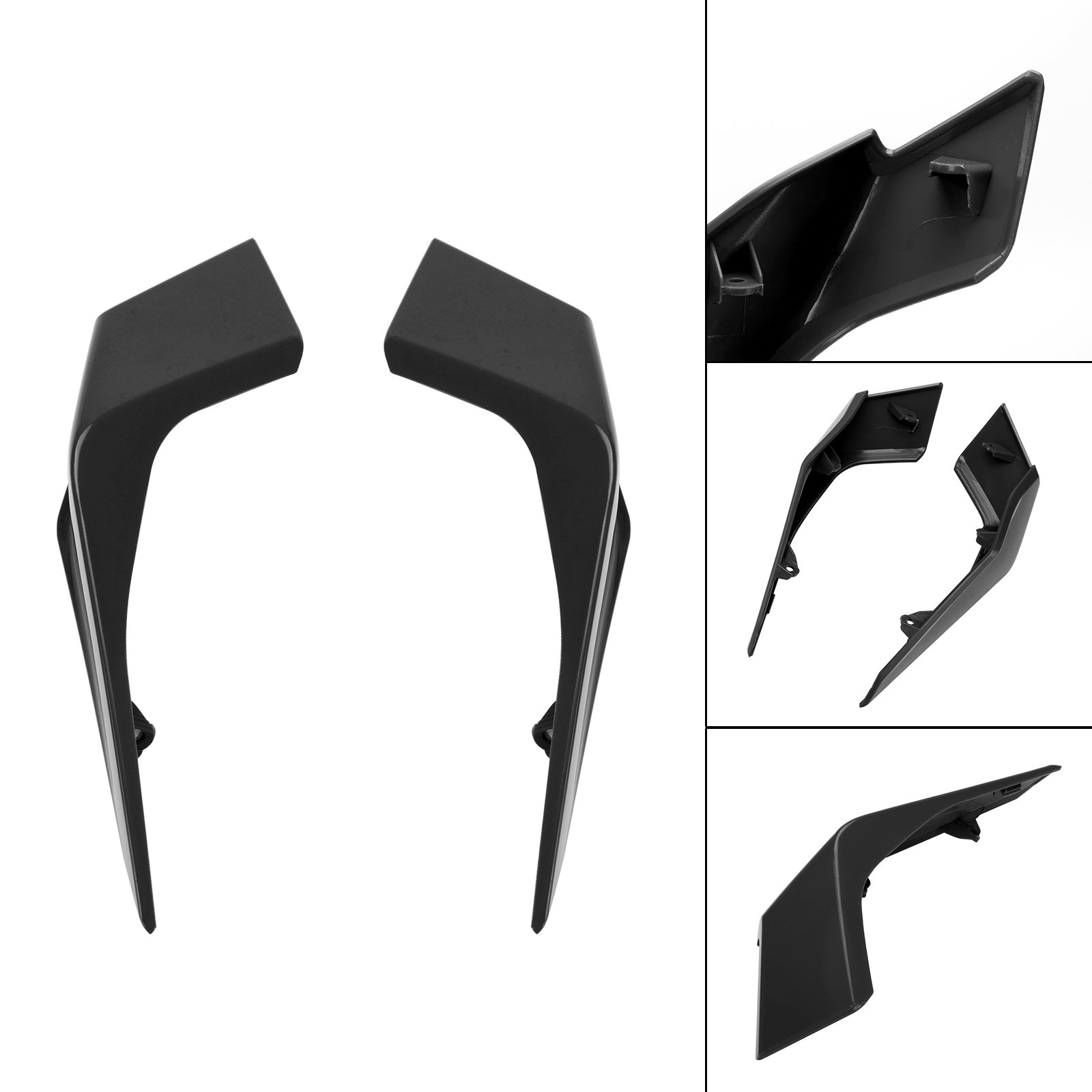 Cubierta embellecedora de escudo protector de carenado de faro compatible con 390 2017-2023 2022 2021 naranja