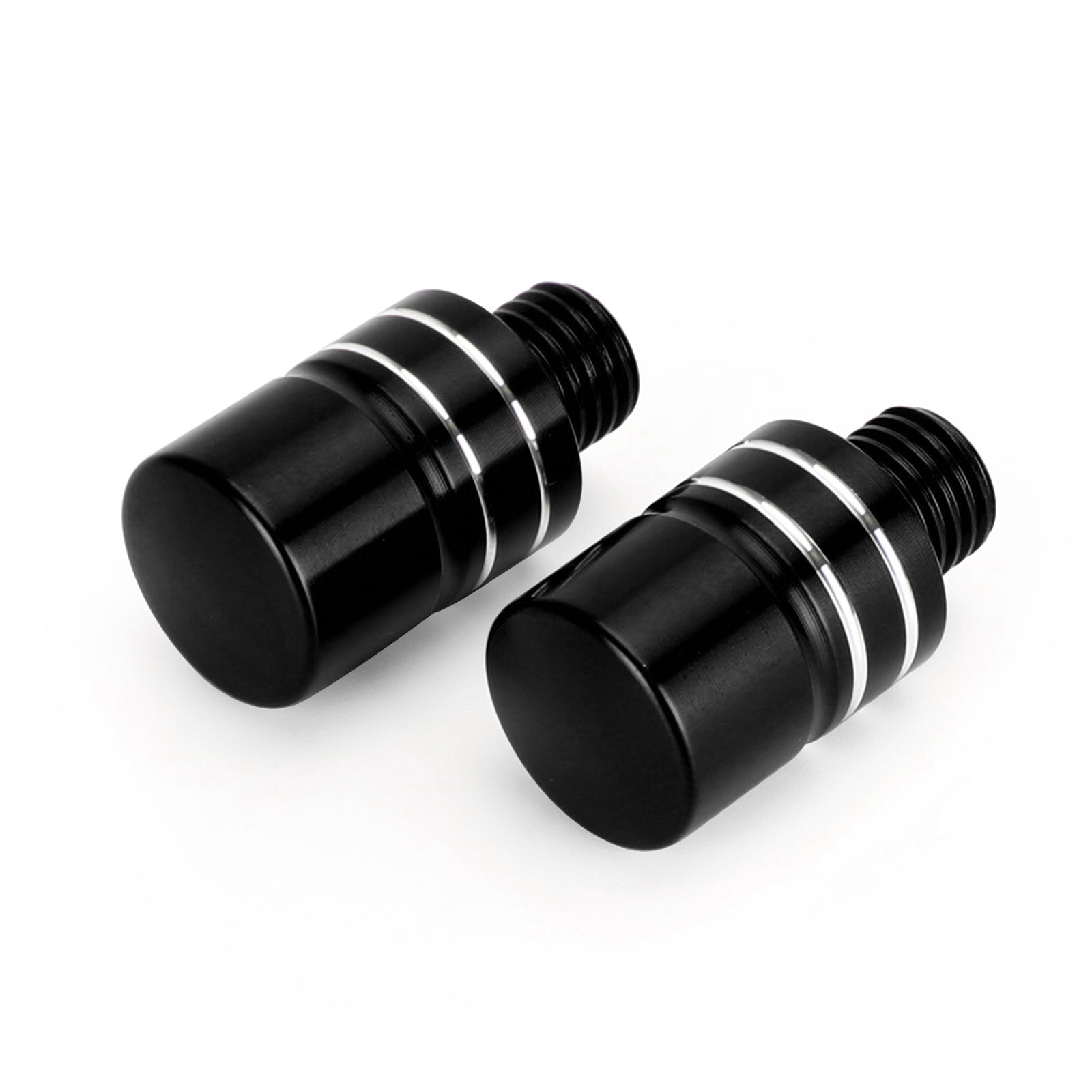 2x Black M10 Mirror Blanking Plugs Bults för BMW R1200GS LC Adventure 2013-2021