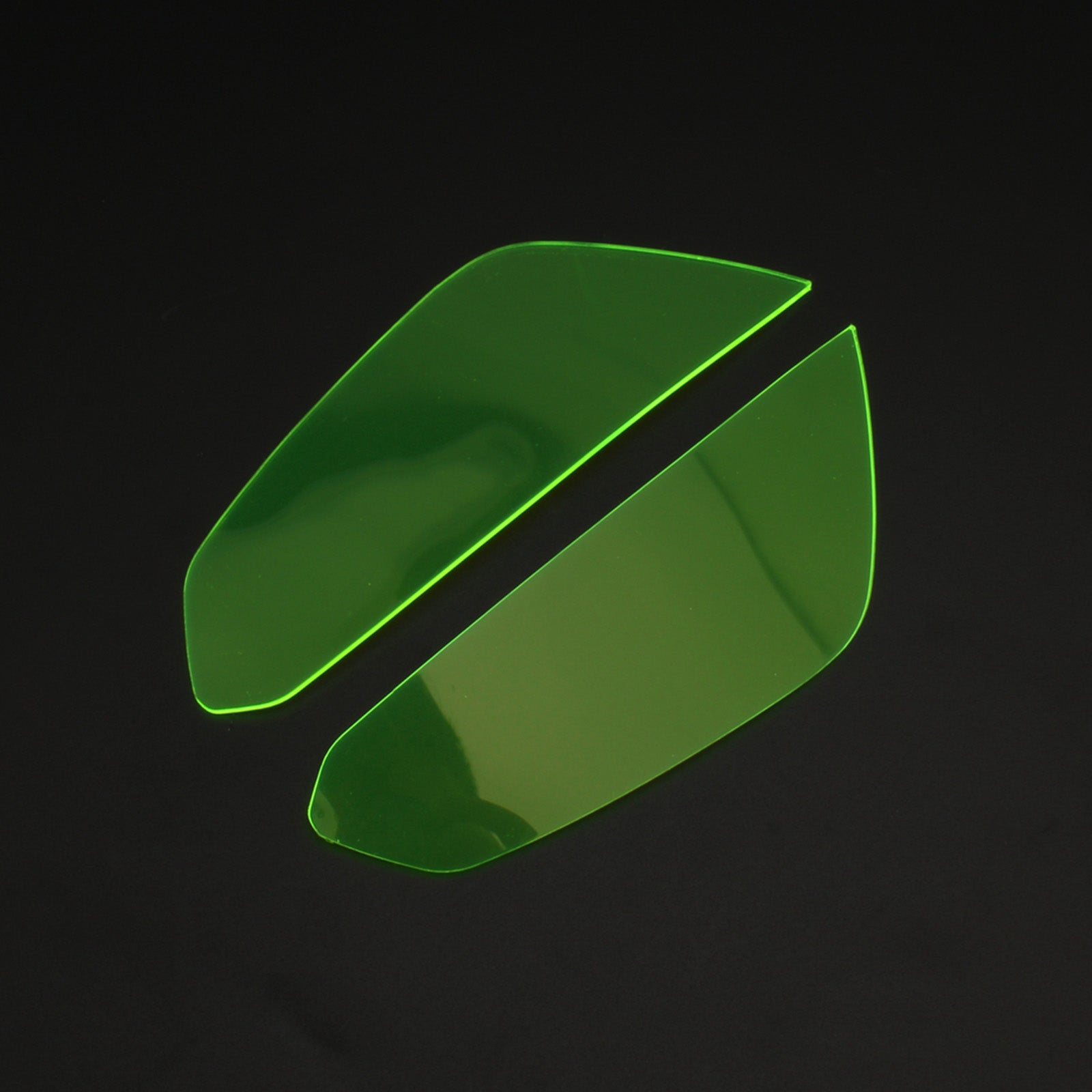 Protector de lente de faro delantero para Kawasaki Z1000 Z1000R 14-21, humo genérico