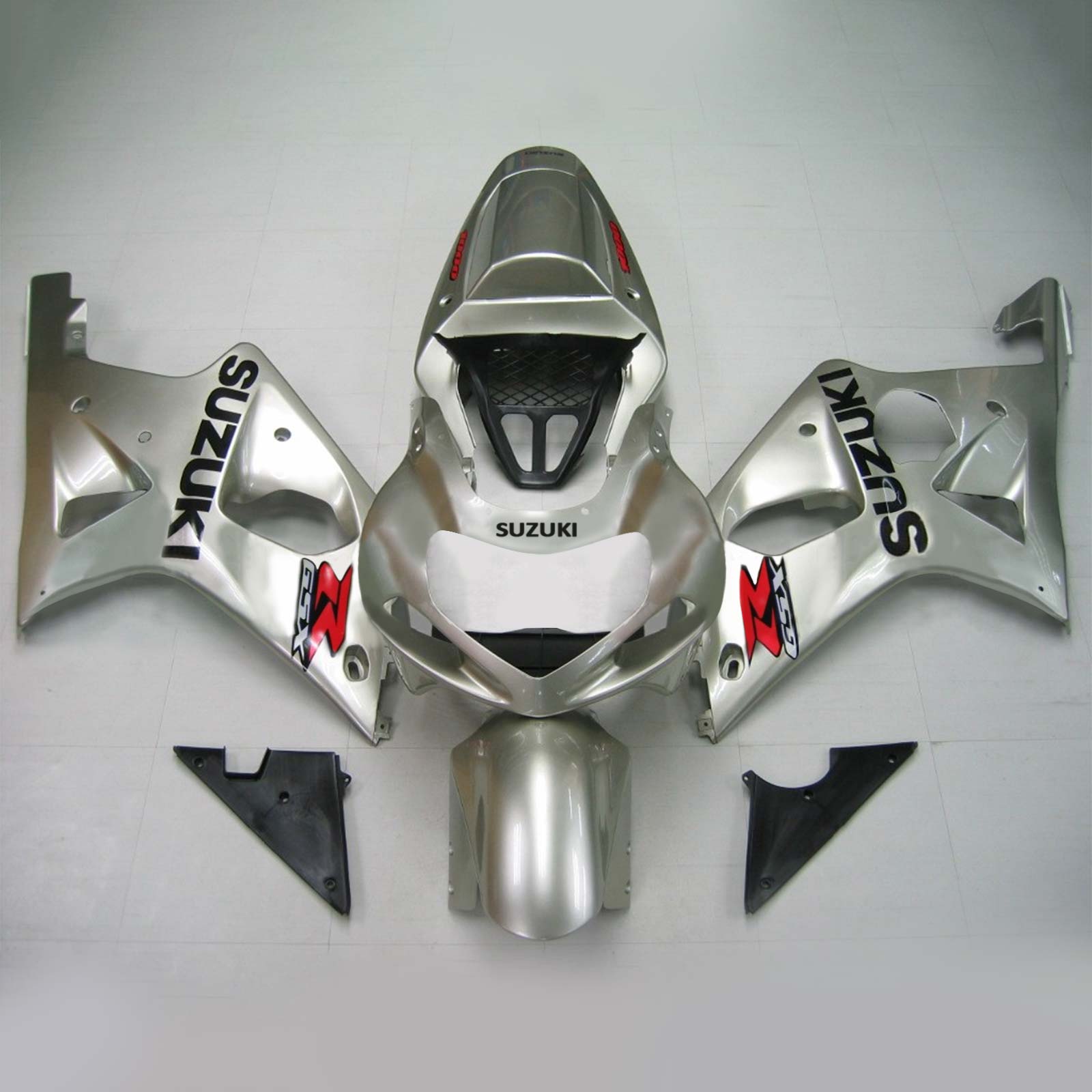 2000-2002 Suzuki GSXR1000 K1 K2 Kit de carénage injection AMOTOPART BORDWORD PLASTIQUE ABS # 119