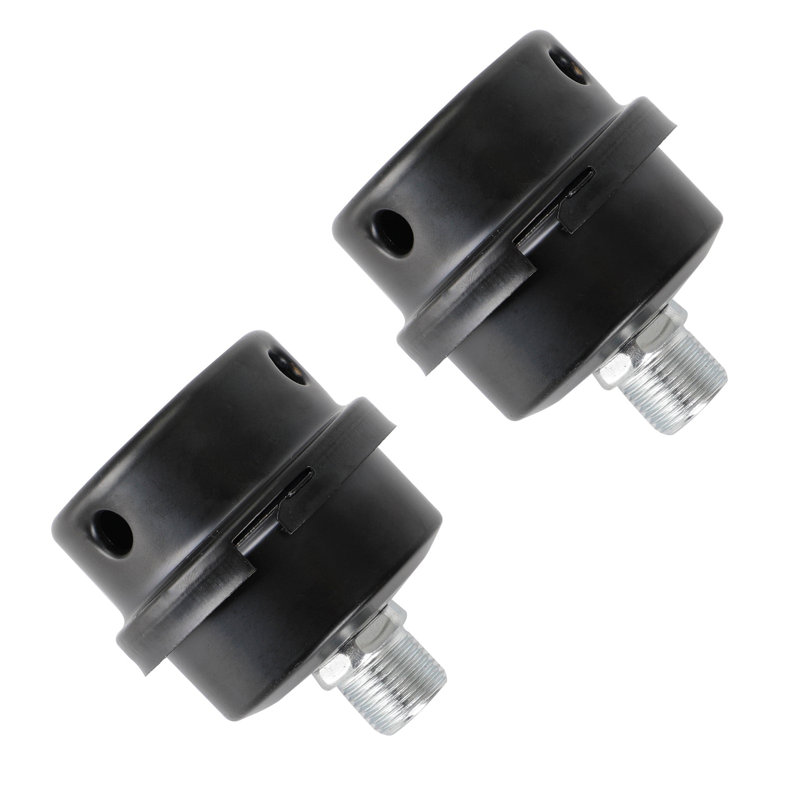 2x filtre métal compresseur d'air filtre d'admission bruit silencieux silencieux 13/16/20mm