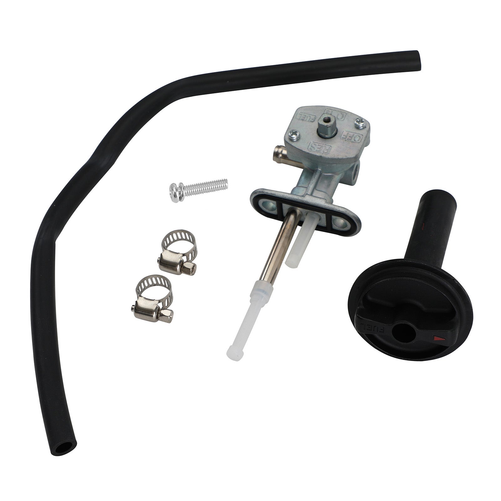 Brandstofklep Petcock & Hendelschroef voor Yamaha Grizzly YFM350 YFM660 5KM-24500-10