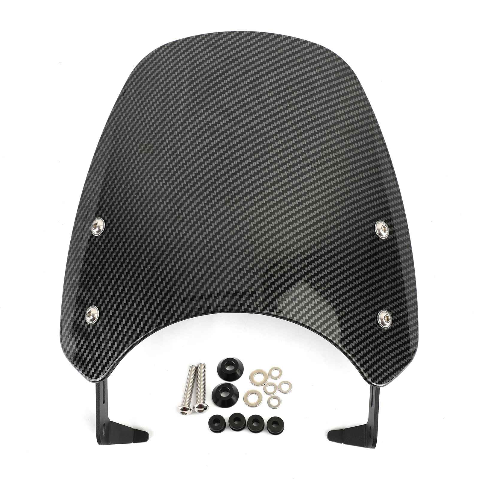 Motorcykel vindrutan för triumf scrambler 1200 2019-2021 generisk