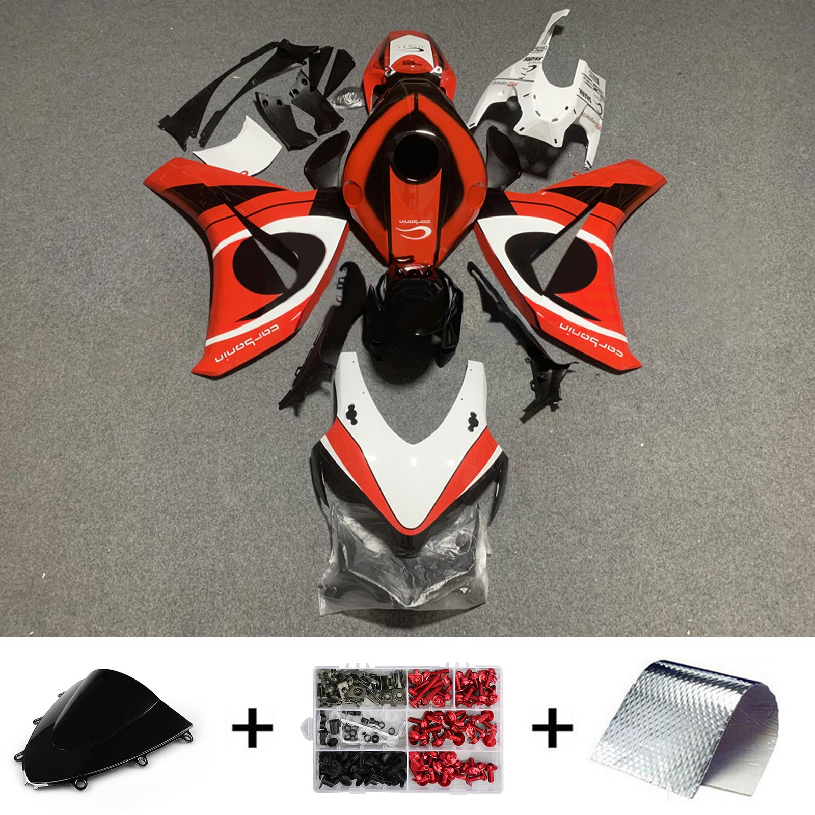 2008-2011 Honda CBR1000RR vstrekovacia kapotážová súprava Bodywork plast#202