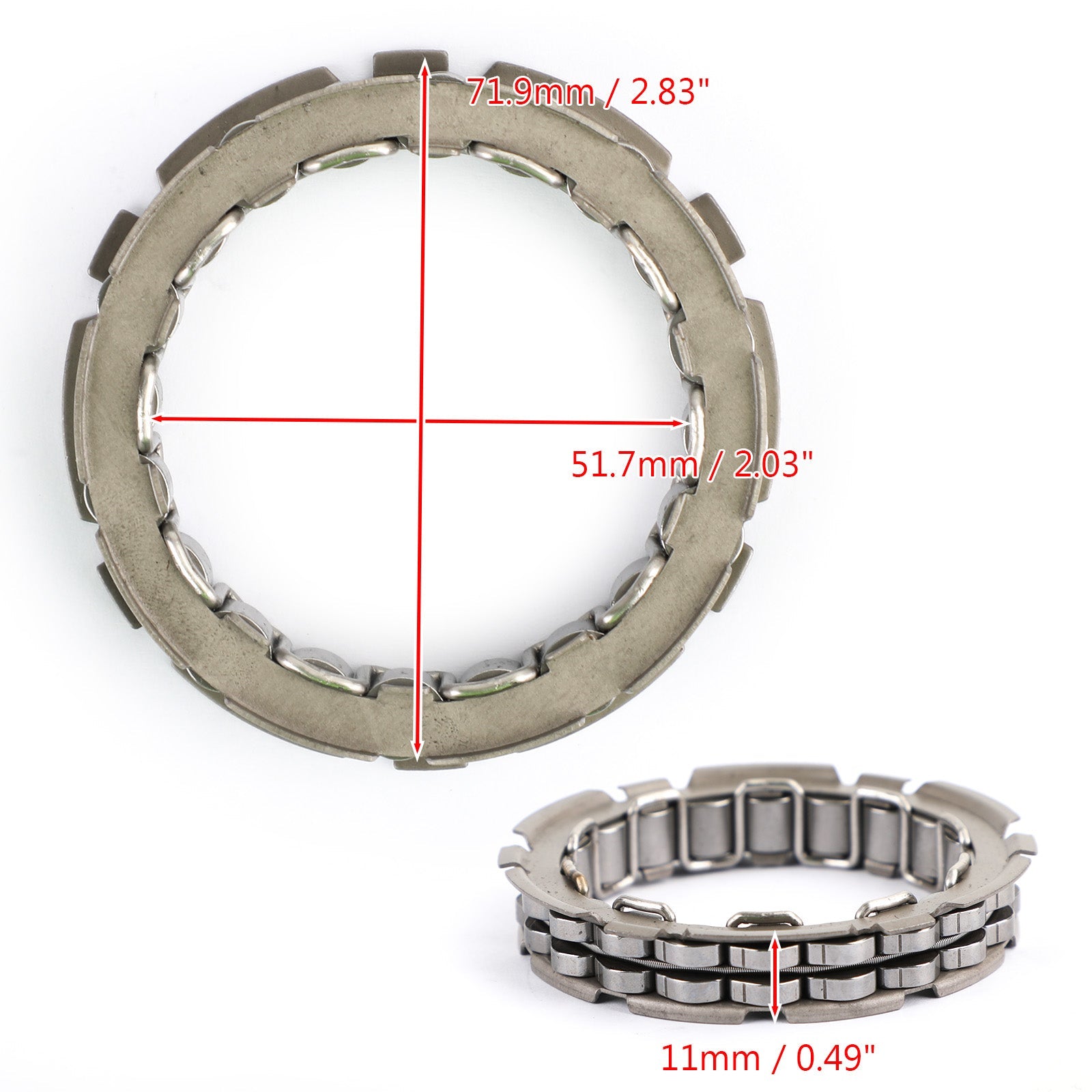 Startkobling en vei passer for Kawasaki Teryx4 KRF750 KRT750 KRT800 13194-1094 generisk