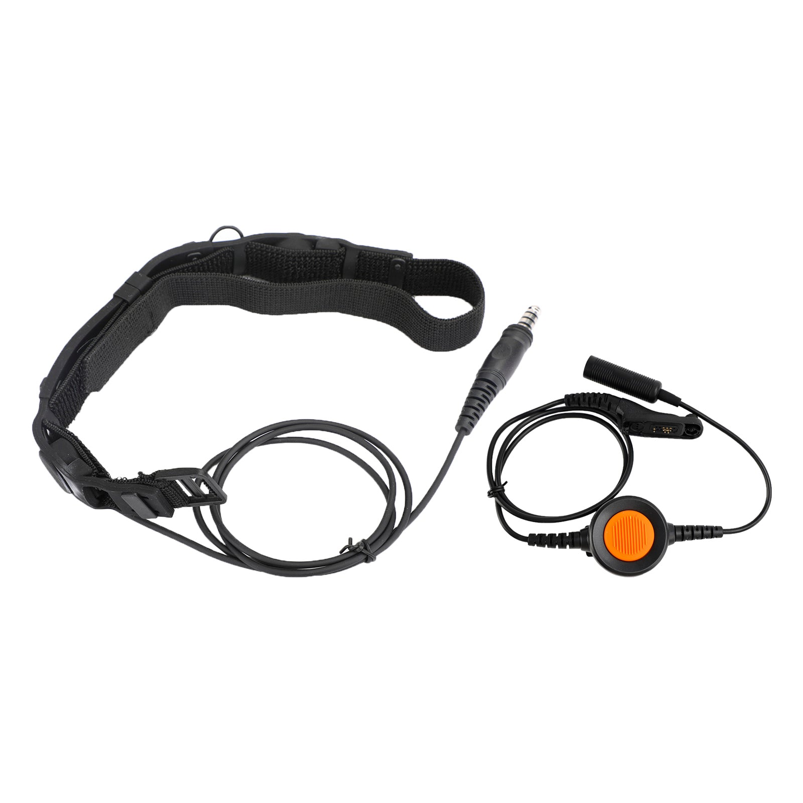 För DP3400 DGP4150 APX4000 6-stift U94 PTT THROAT Tube 7.1mm Plug Tactical Headset