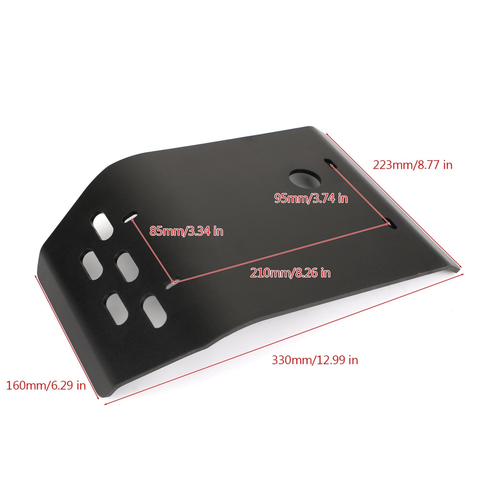 Protector de motor negro para Yamaha Serow XT250/X Tricker XG250 04-13 genérico