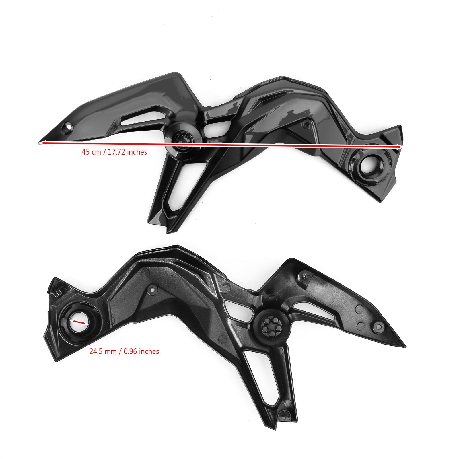 Motocykel ABS plastový kryt strážny kryt krytu pre kawasaki Z900 2020-2021 generický