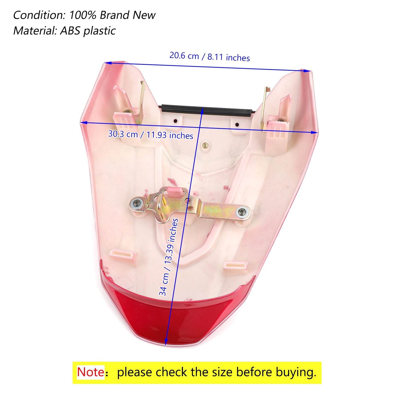 2019-2020 Honda CBR650R Motocyklové zadné sedadlá Cover Cover Cover Cover Cover Cop